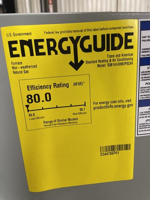 40,000 BTU ECM Multi Speed Gas Furnace 80%, 1.5 Ton SS AC 14.3 SEER2 with 2 Ton Upflow Cased A Coil - Image 7