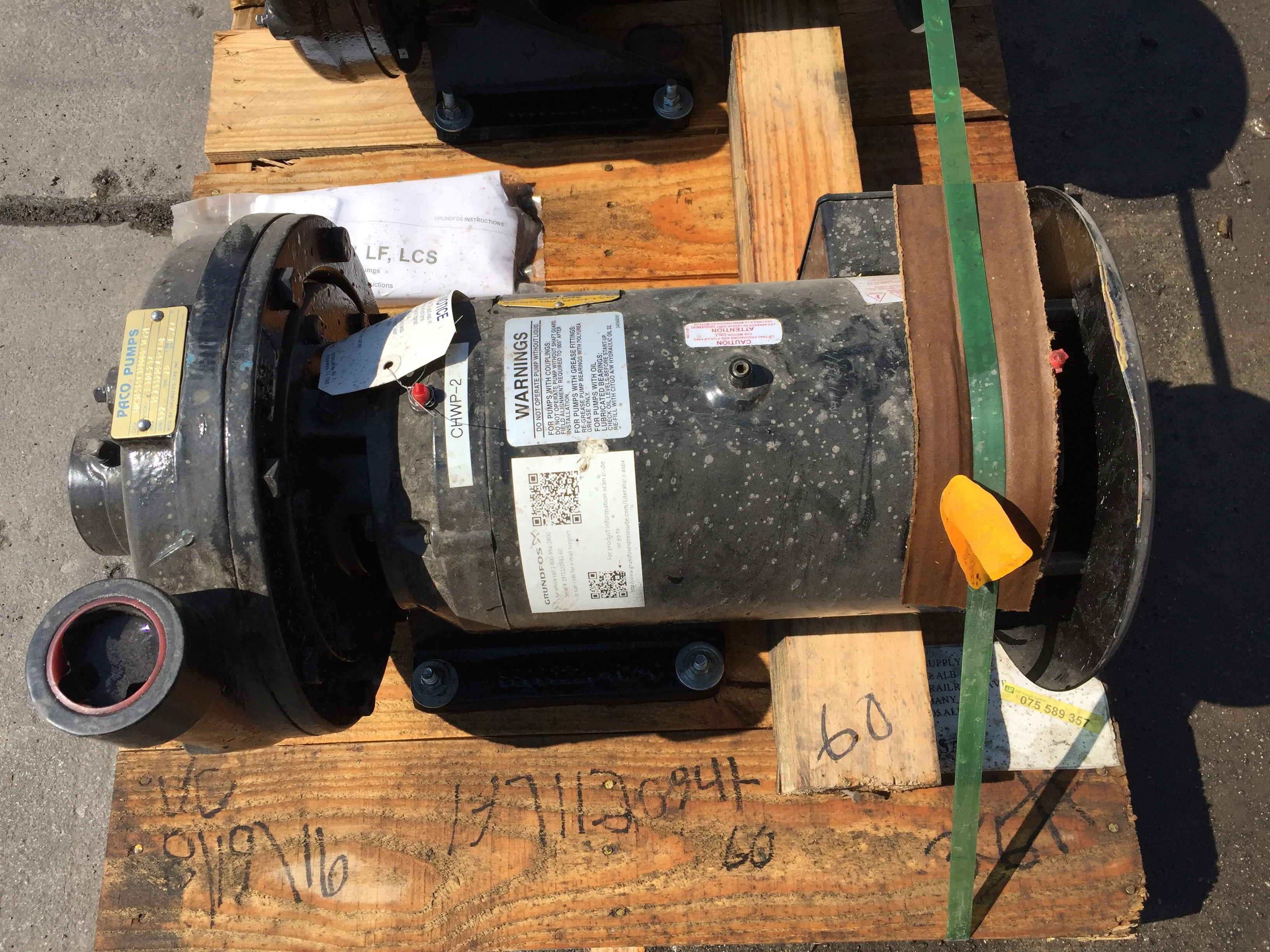 40 HP LC Close Coupled End Centrifugal Pump 208/230-460/60/3 3600 RPM - Image 3