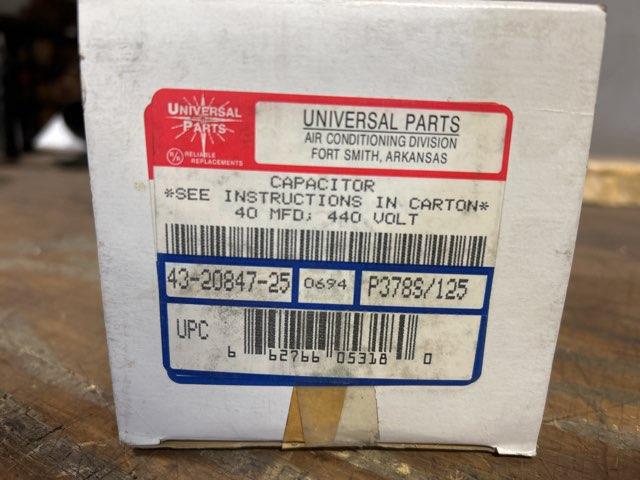 40 MFD 440 Volt Oval Capacitor - Image 3