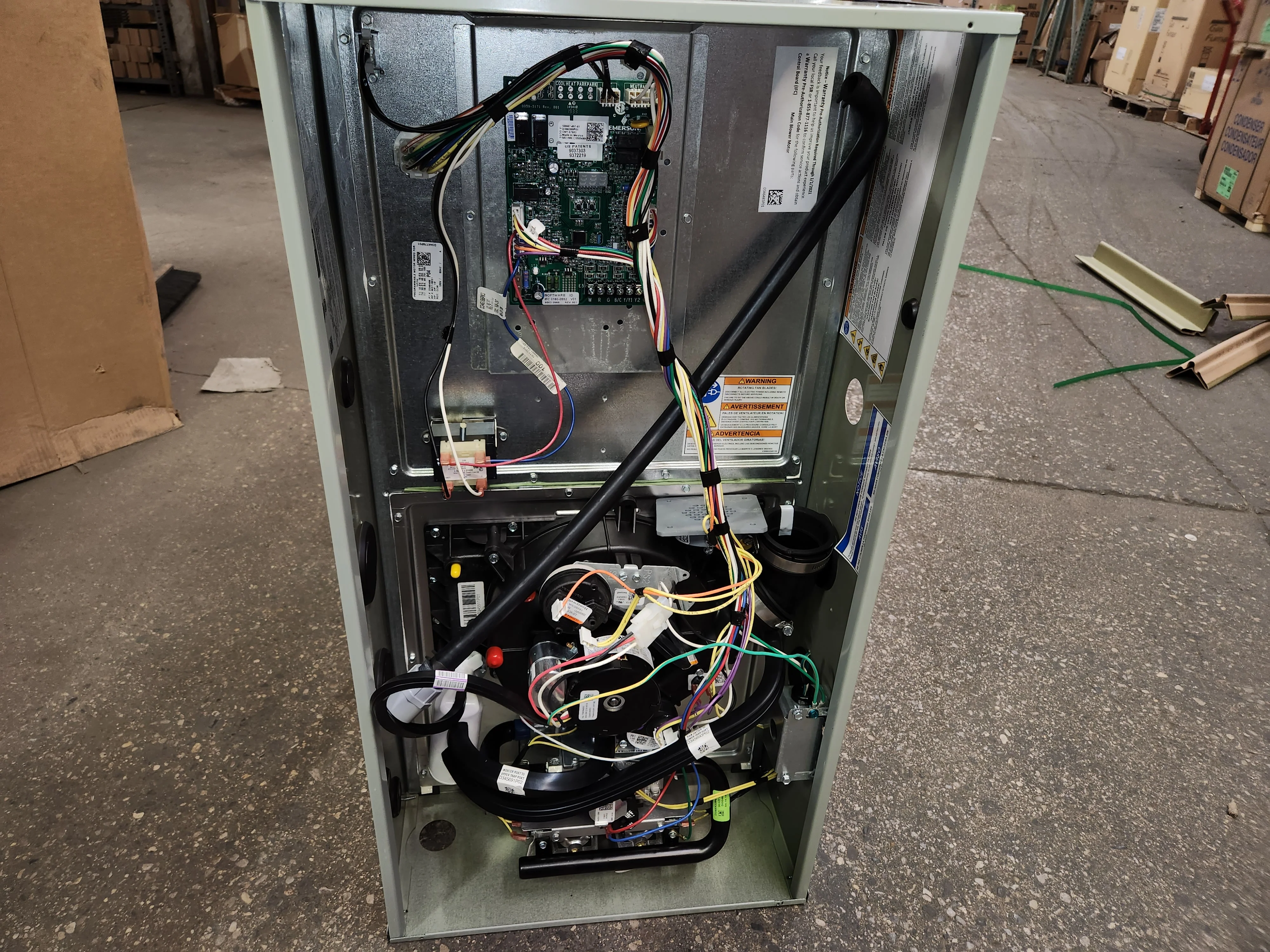 40,000 BTU Single-Stage Multi Speed ECM Downflow Gas Furnace, 96% 115/60/1 CFM: 1512 - Image 5