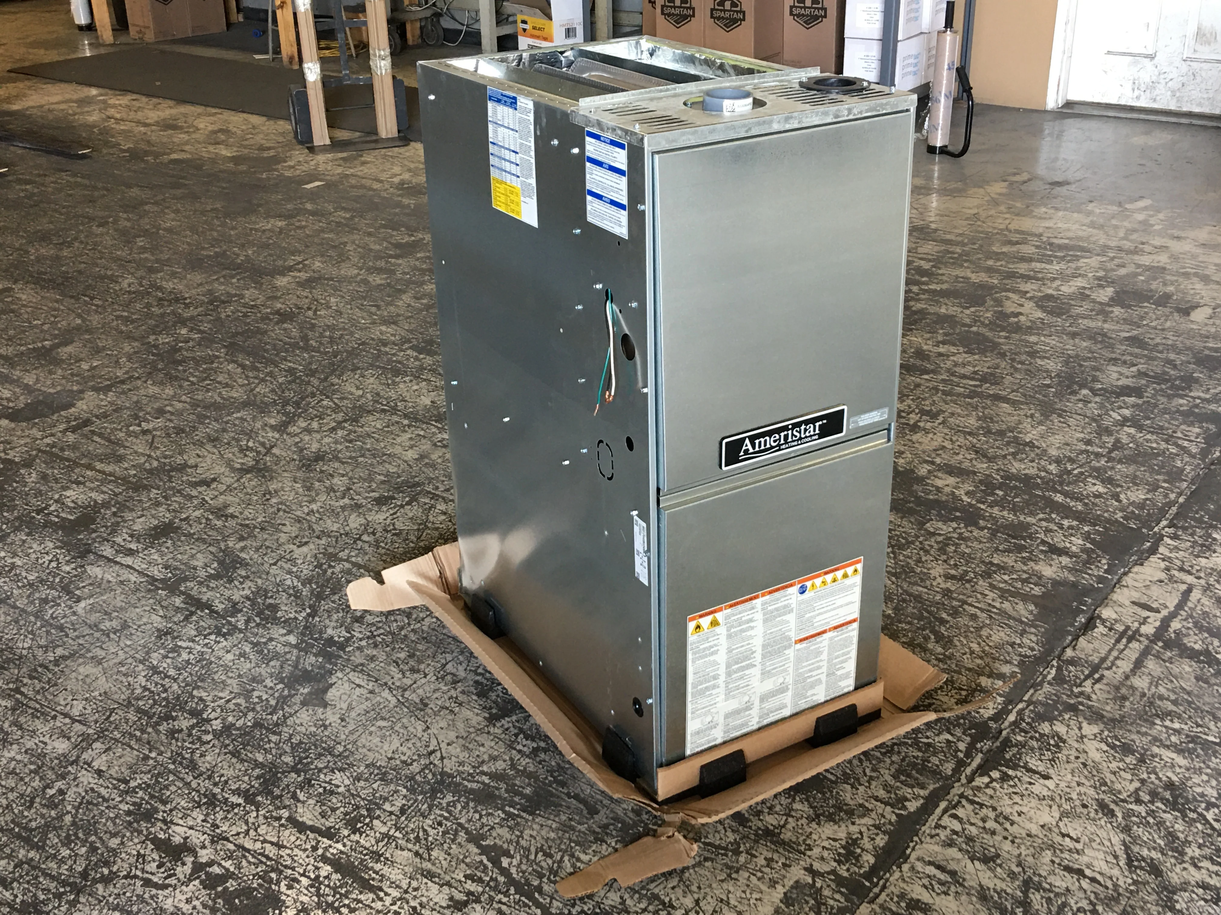 40,000 BTU SINGLE-STAGE UPFLOW/HORIZONTAL DIRECT VENT PSC NATURAL GAS FURNACE/W MULTI-SPEED INDUCER, 95% 115/60/1