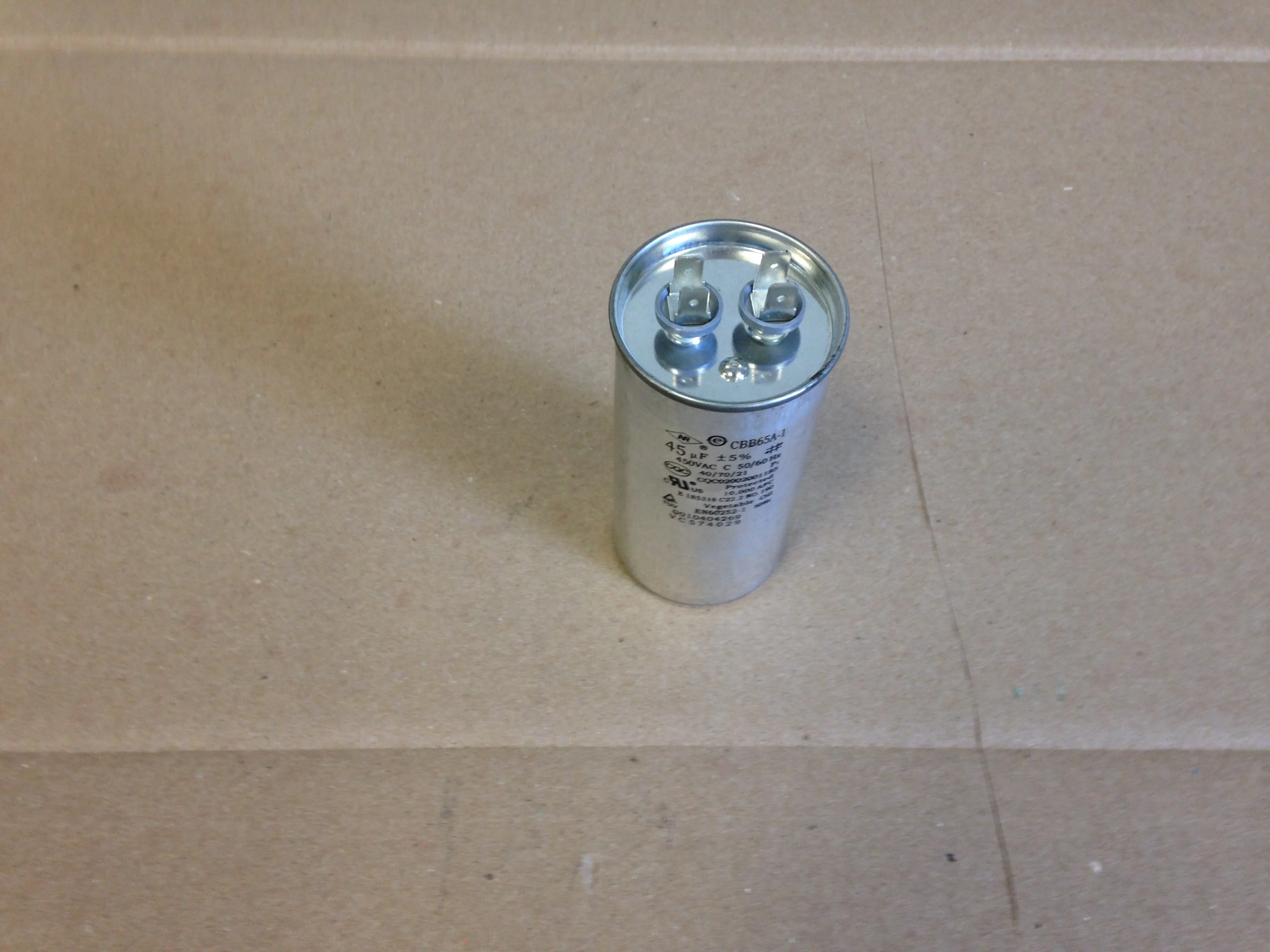 45UF  x 450Vac, Round Run Capacitor - Image 6