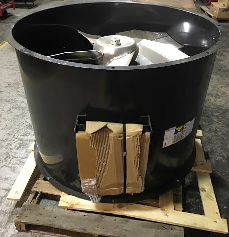 48 Steel Belt Driven 5 Blade Tubeaxial Fan/Less Motor" - Image 3