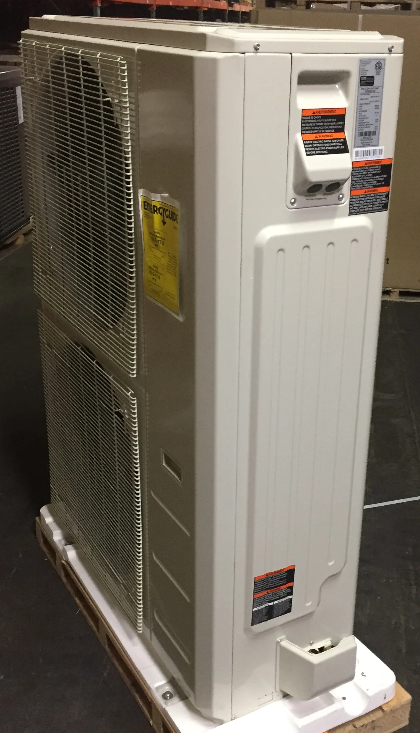 48,000 BTU Single Zone Ductless Outdoor Mini-Split Heat Pump Unit, 16.8 SEER 208-230/60/1 R-410A - Image 4