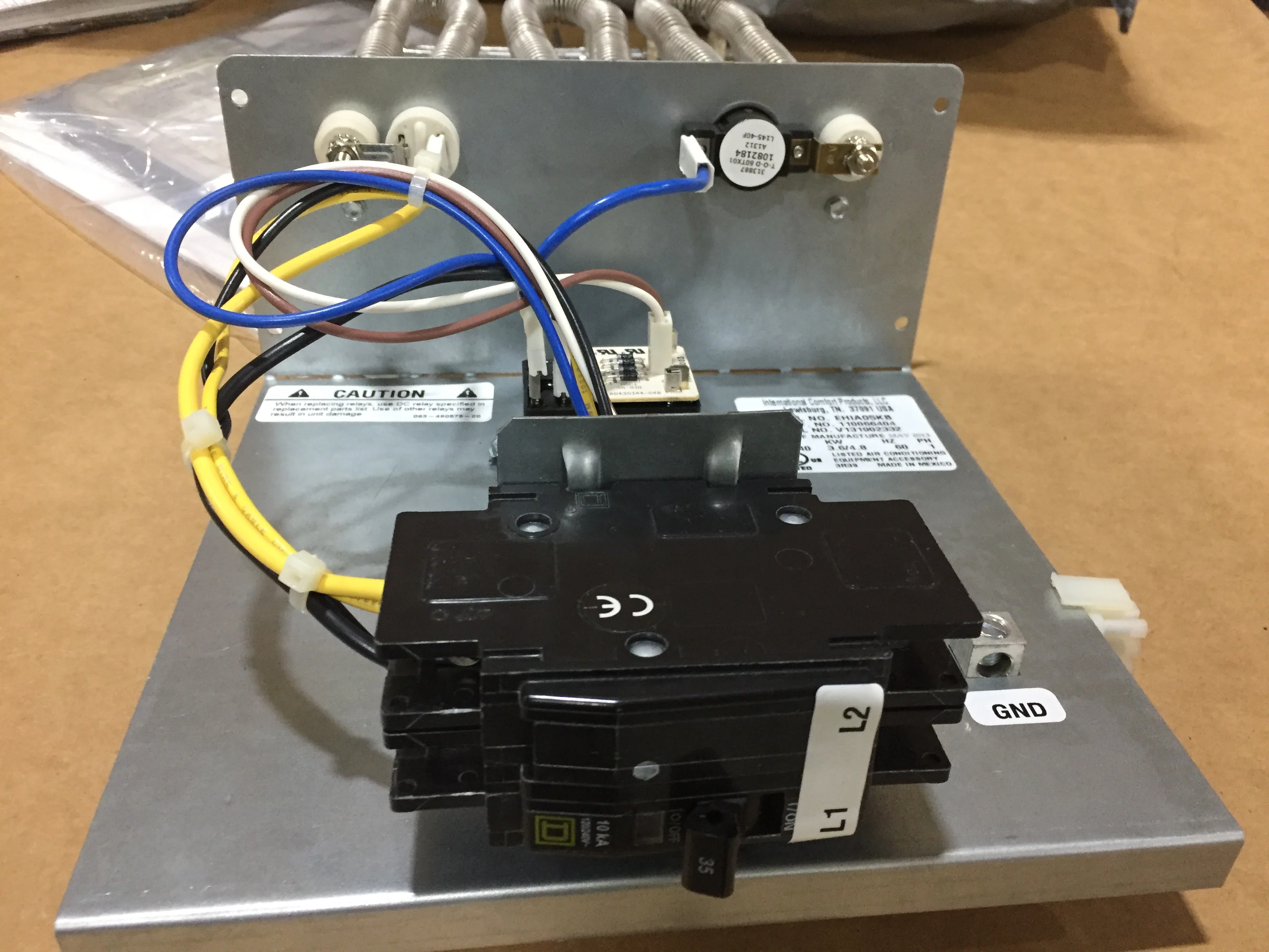 4.8 KW Electric Heat Strip 208/230/60/1 - Image 2