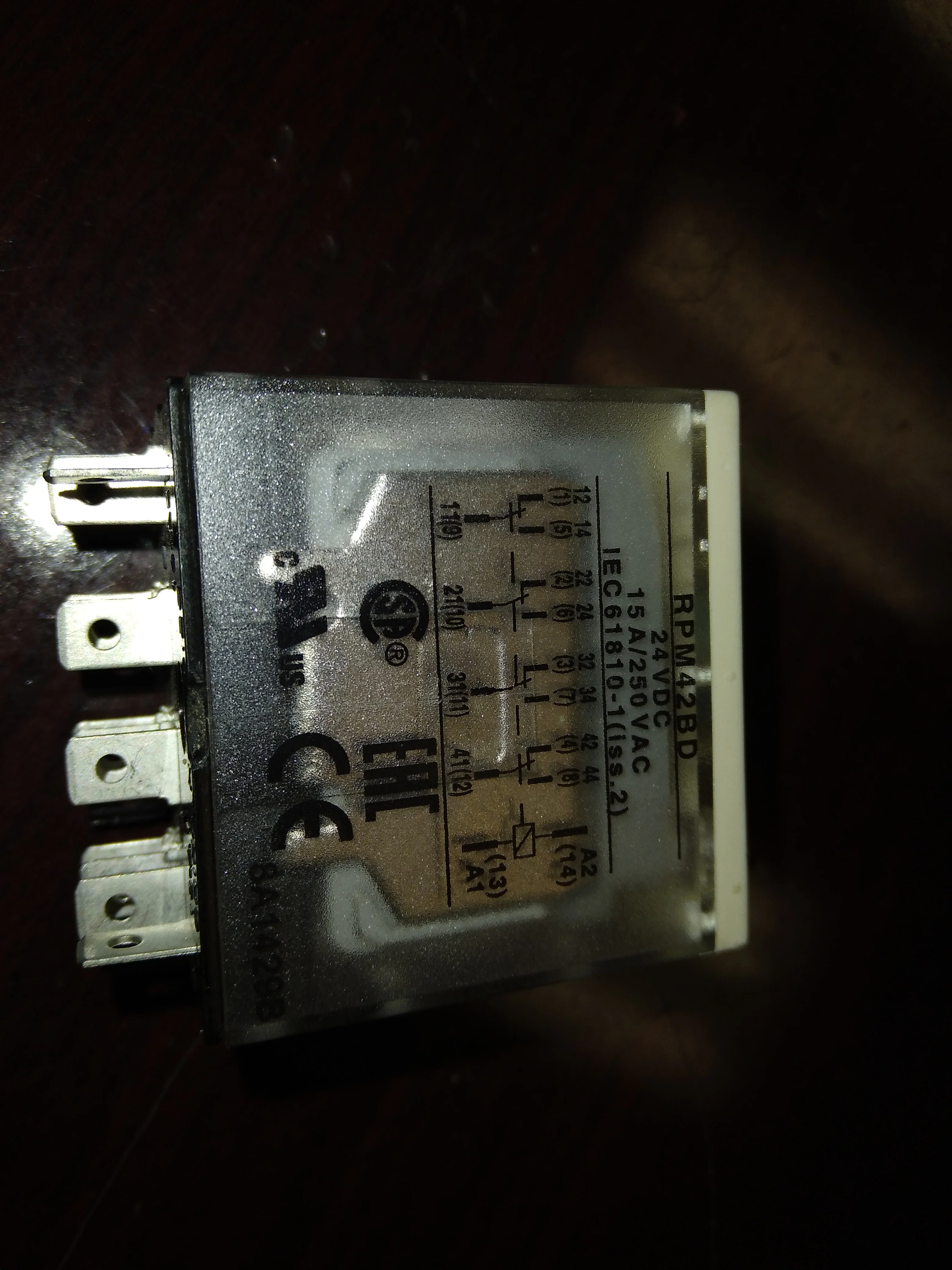 4PDT Relay 24 VDC 15 A - Image 11
