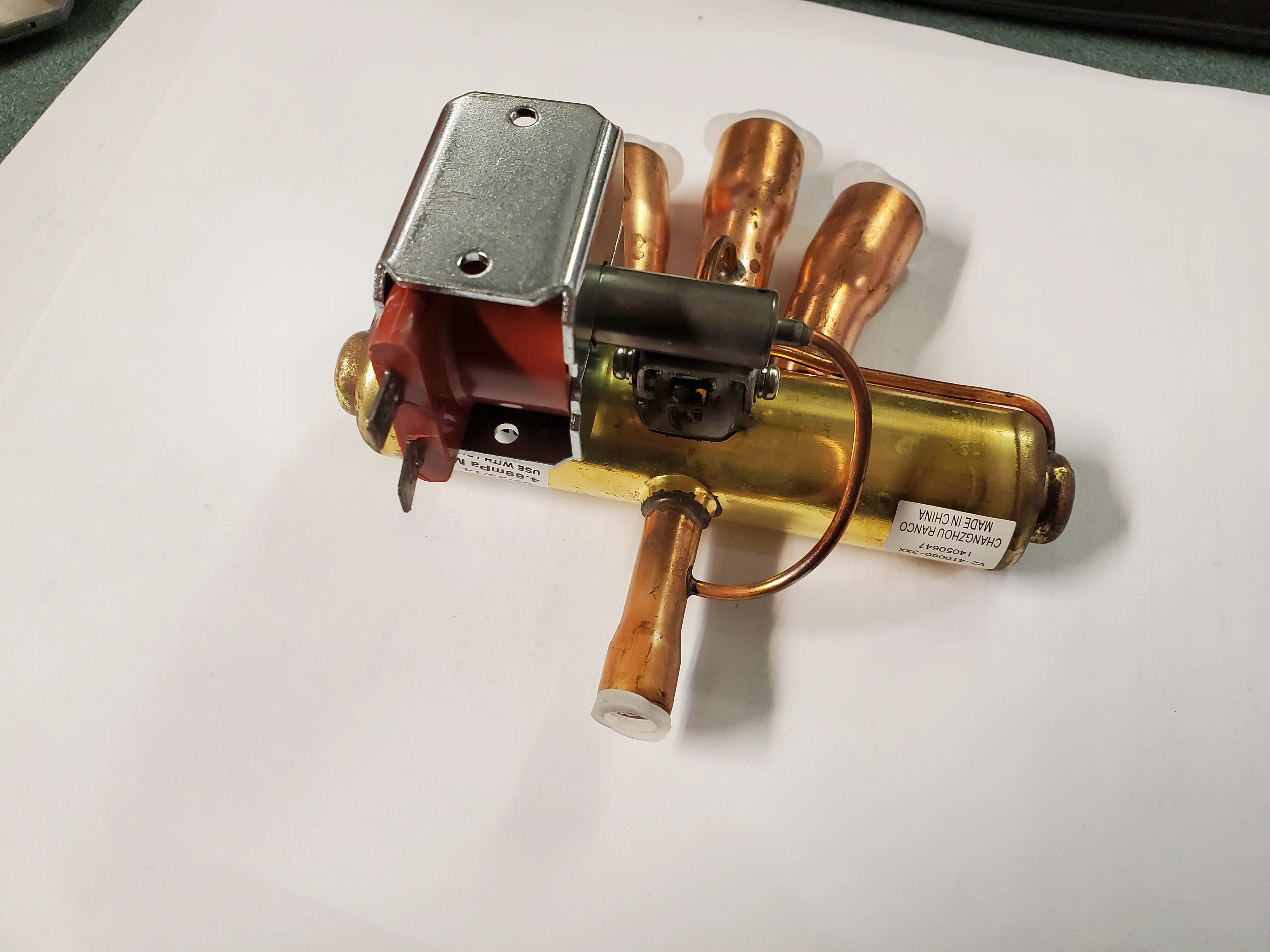 4-Way 2 Ton Reversing Valve with 24V Coil - Image 5
