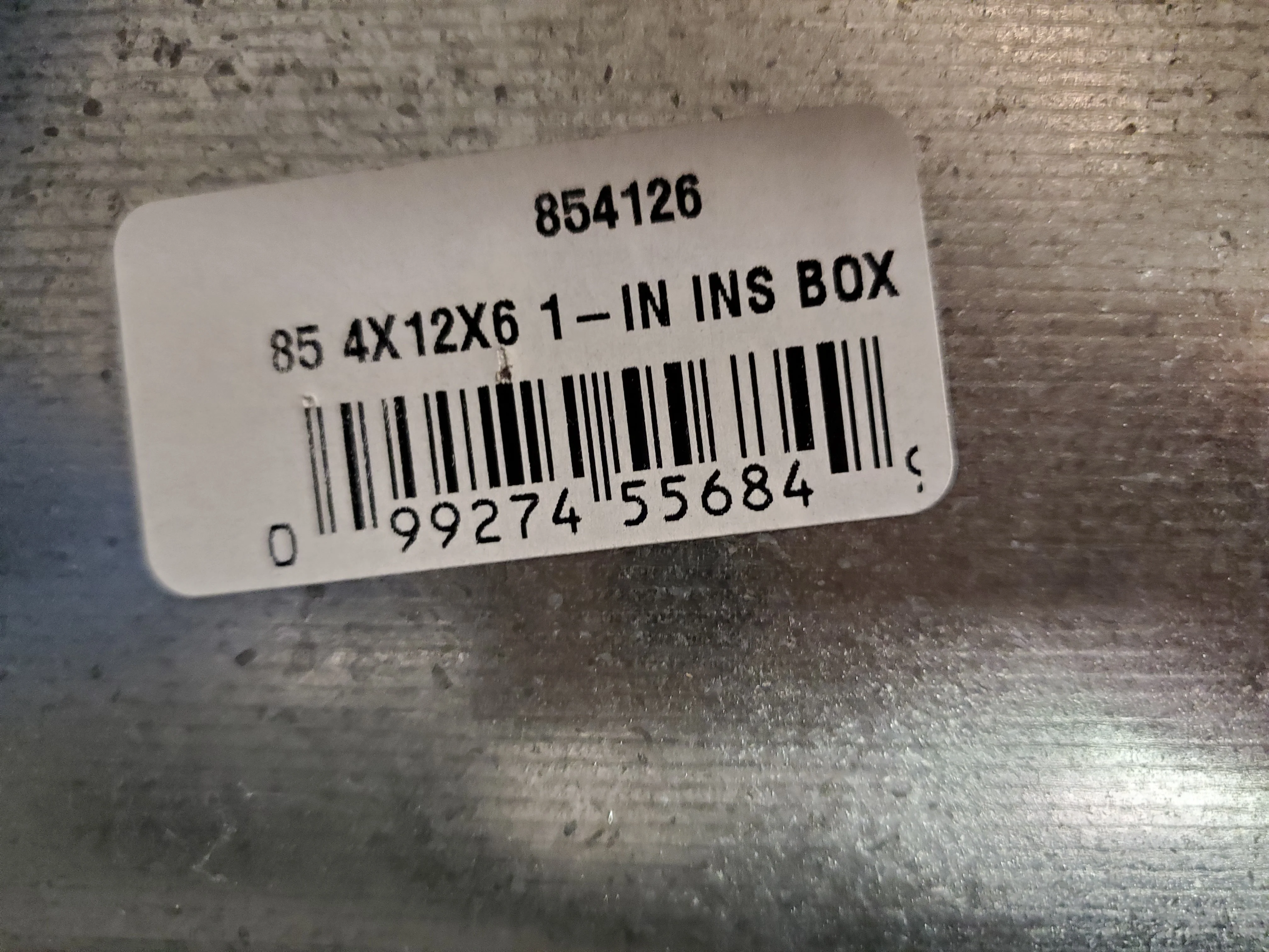 4X12X6 TOP OUTLET CEILING BOX - Image 4