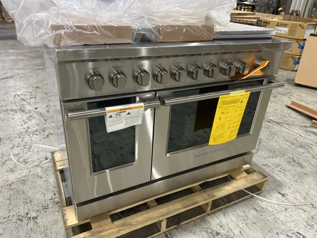 5.3 Cu.Ft. Stainless Steel Electric Range with Gas Burner, 120-240 Volt