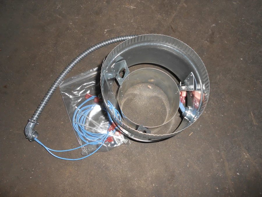 5" x 7" Chiminey Draft Hood Adapter Kit with Reset Switch