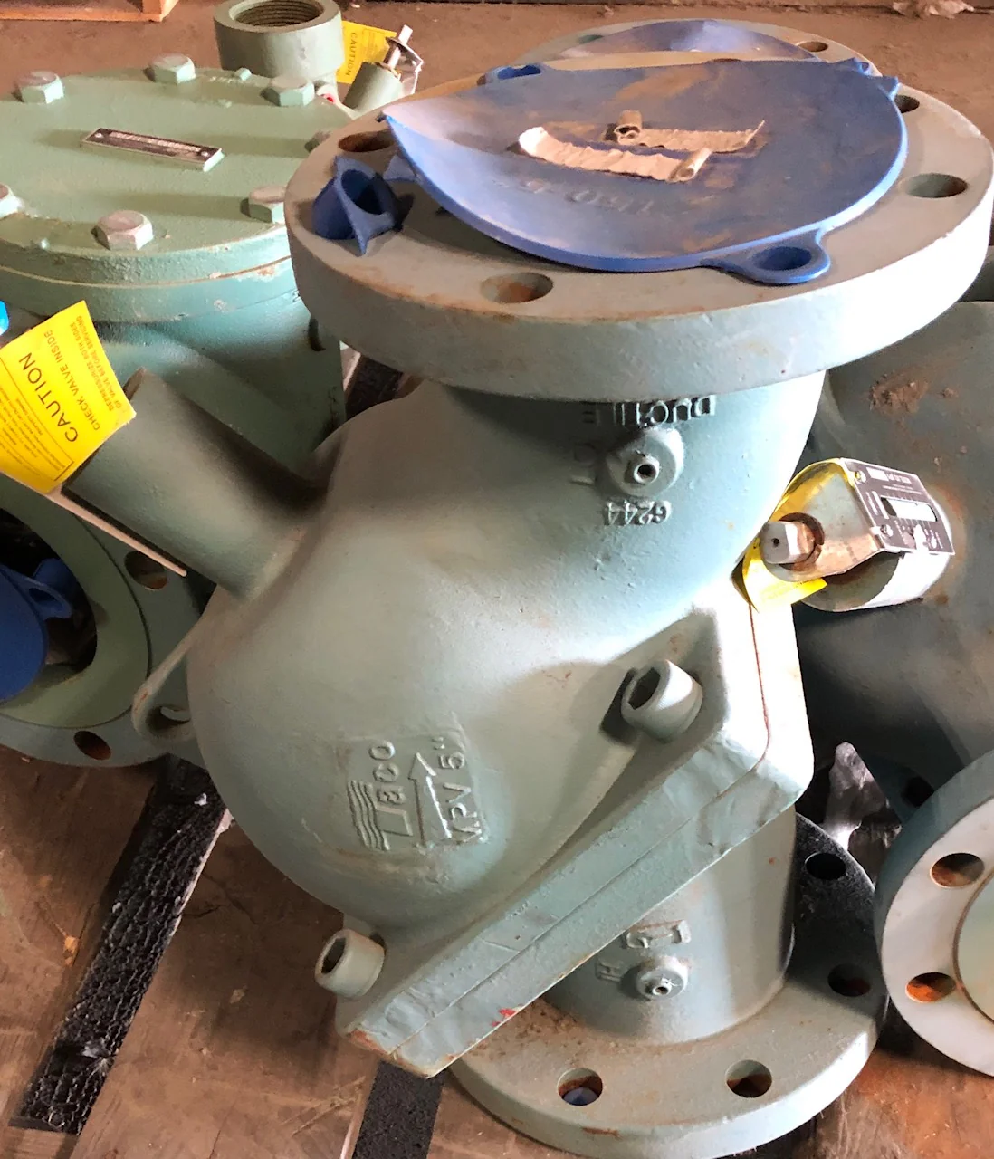 5" X 5" Flanged Two-Way Multi-Purpose Valve - Image 2
