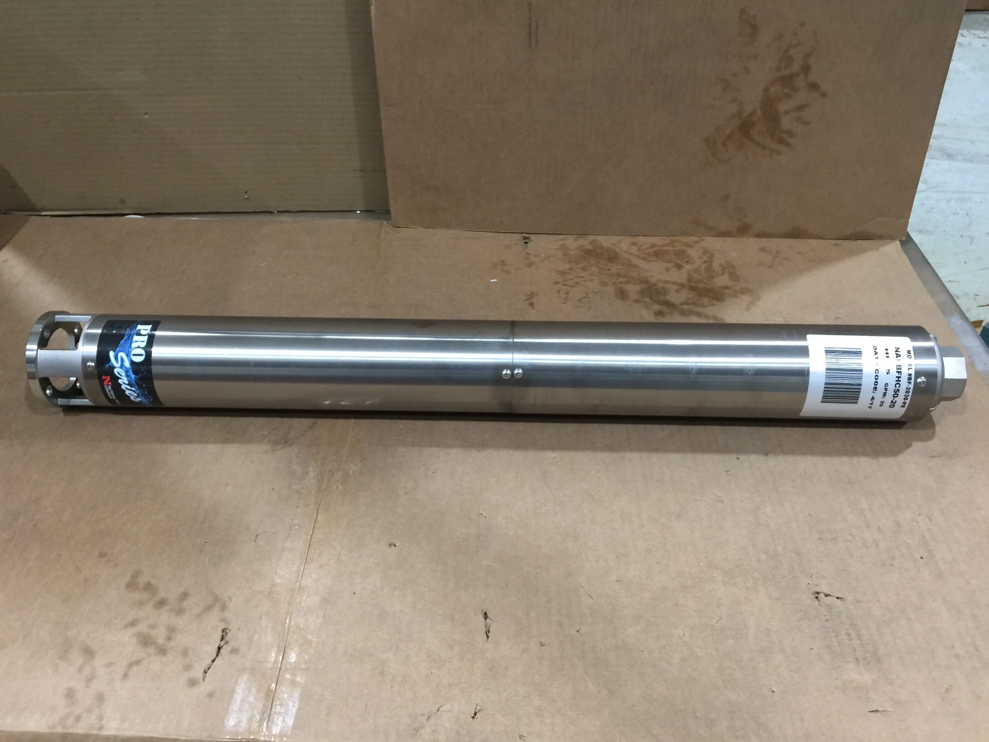 5 HP "PRO SERIES" SUBMERSIBLE BOOSTER PUMP; 20 GPM, 1/3 PHASE, 30 STAGES - Image 4