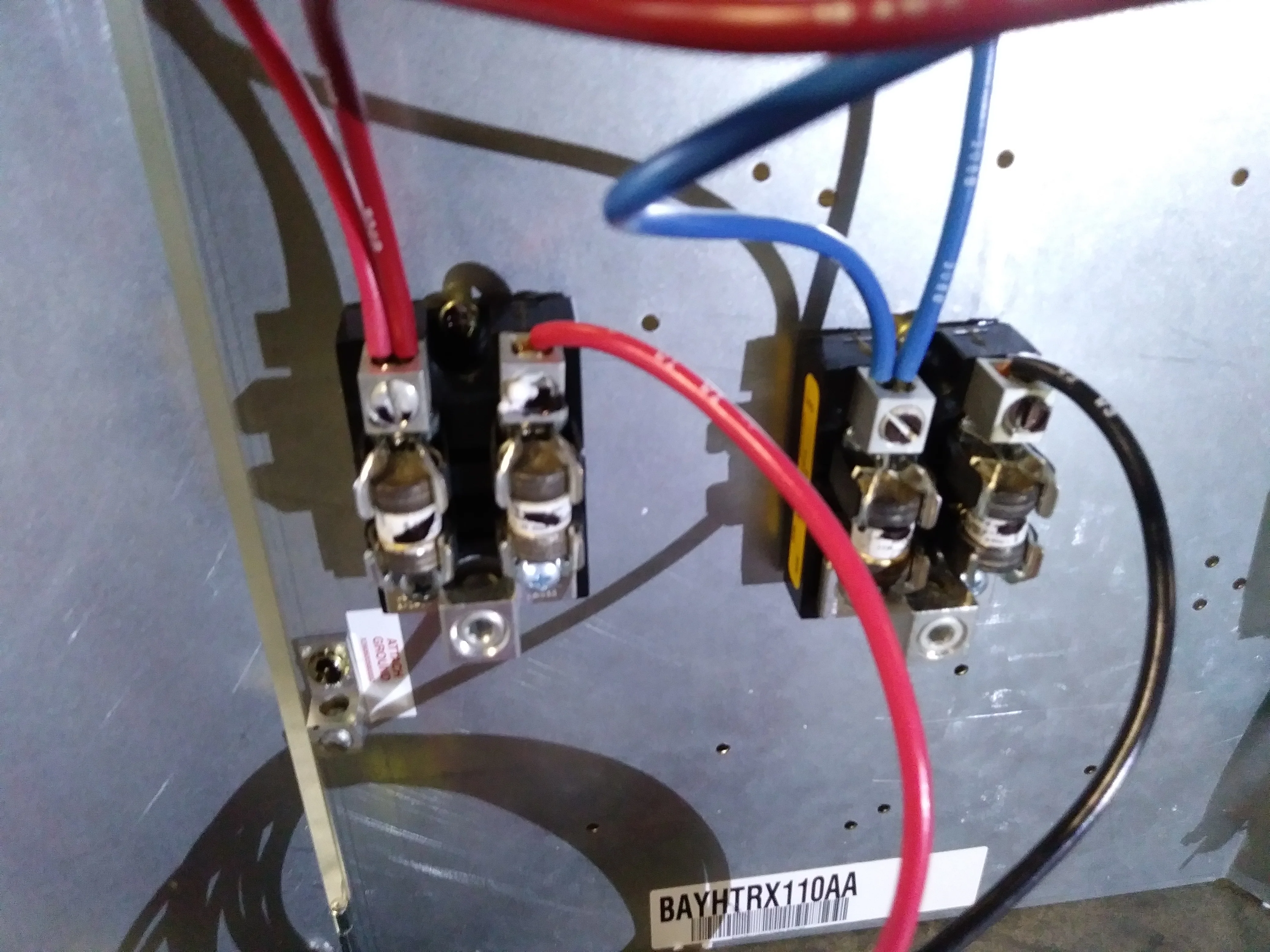 5 kW Dual Electric Heat Kit 208-230/60/1 Amps 36.1/41.7 w/Fuse Panel - Image 7