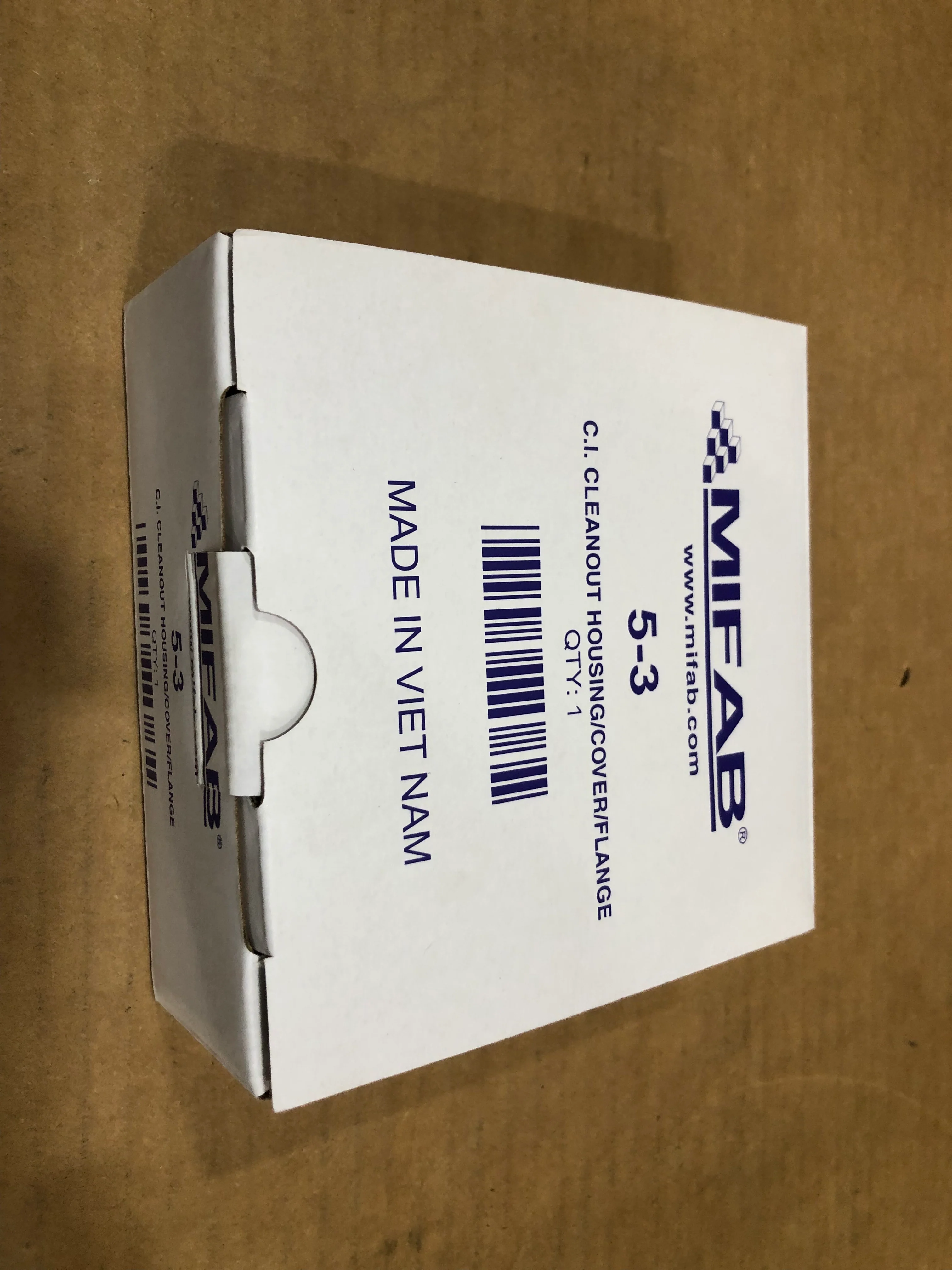 5 Stainless Steel C.I. Cleanout Housing/Cover/Flange" - Image 2