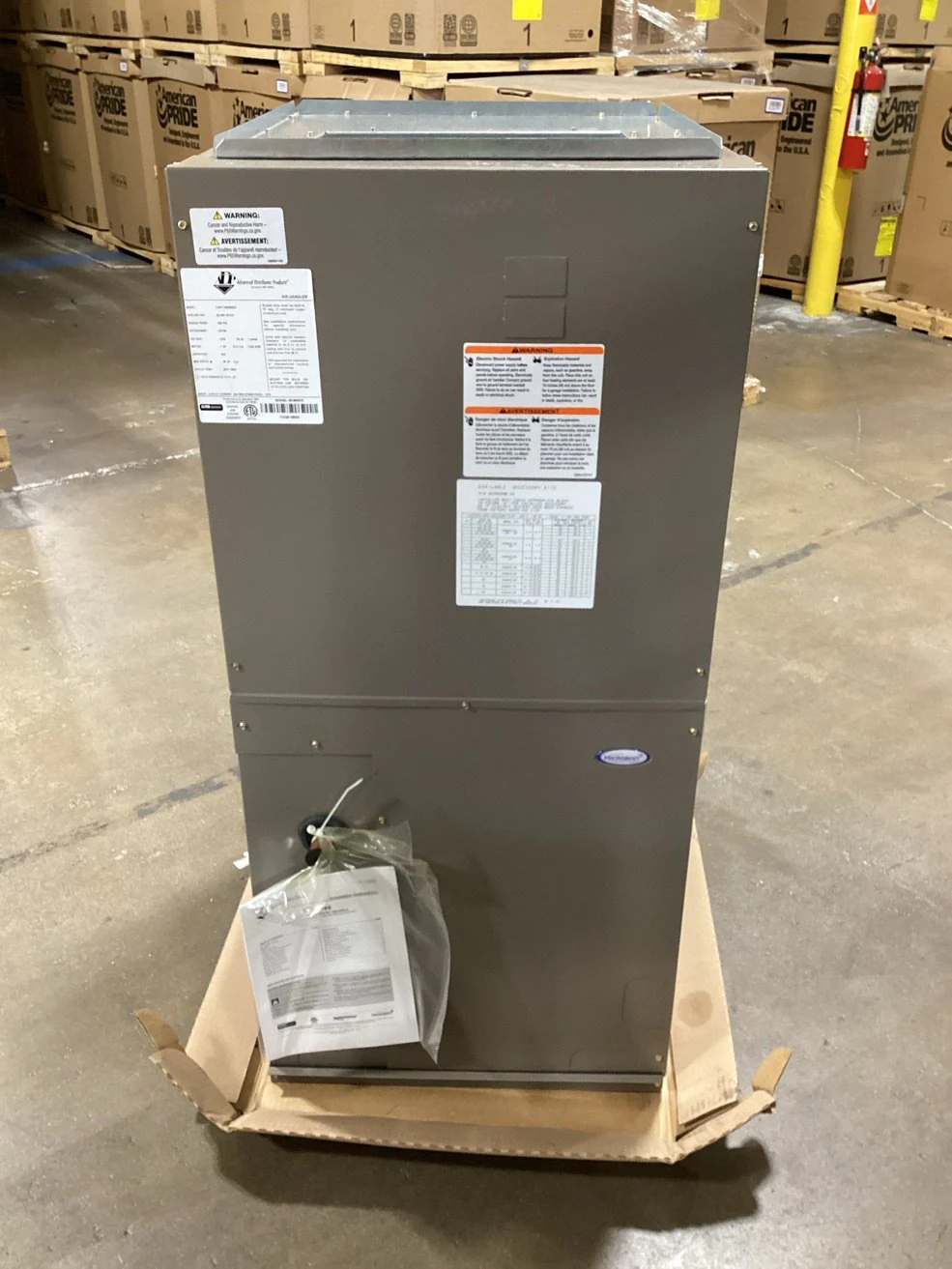 5 Ton AC/HP ECM Multiposition Air Handler 120/60/1 R-410A CFM 2230 - Image 2