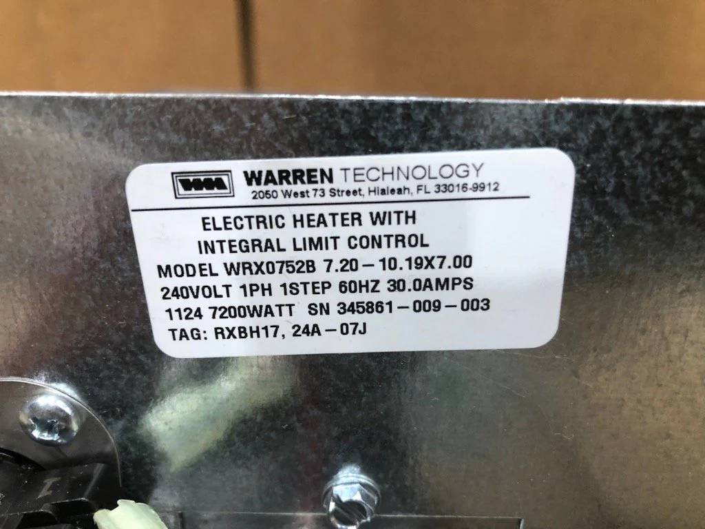5 Ton AC/HP ECM Multiposition Air Handler 208-240/60/1 R410A CFM 1877 and 7.2 kW Heat w/30A Breaker - Image 5