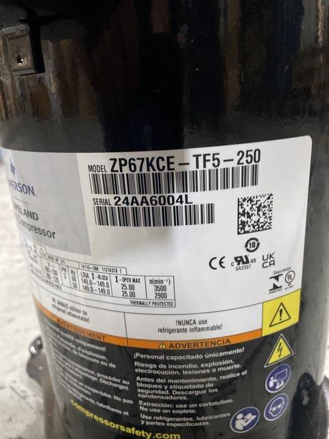 5 Ton AC Scroll Compressor 200-230/50-60/3 R410A - Image 3