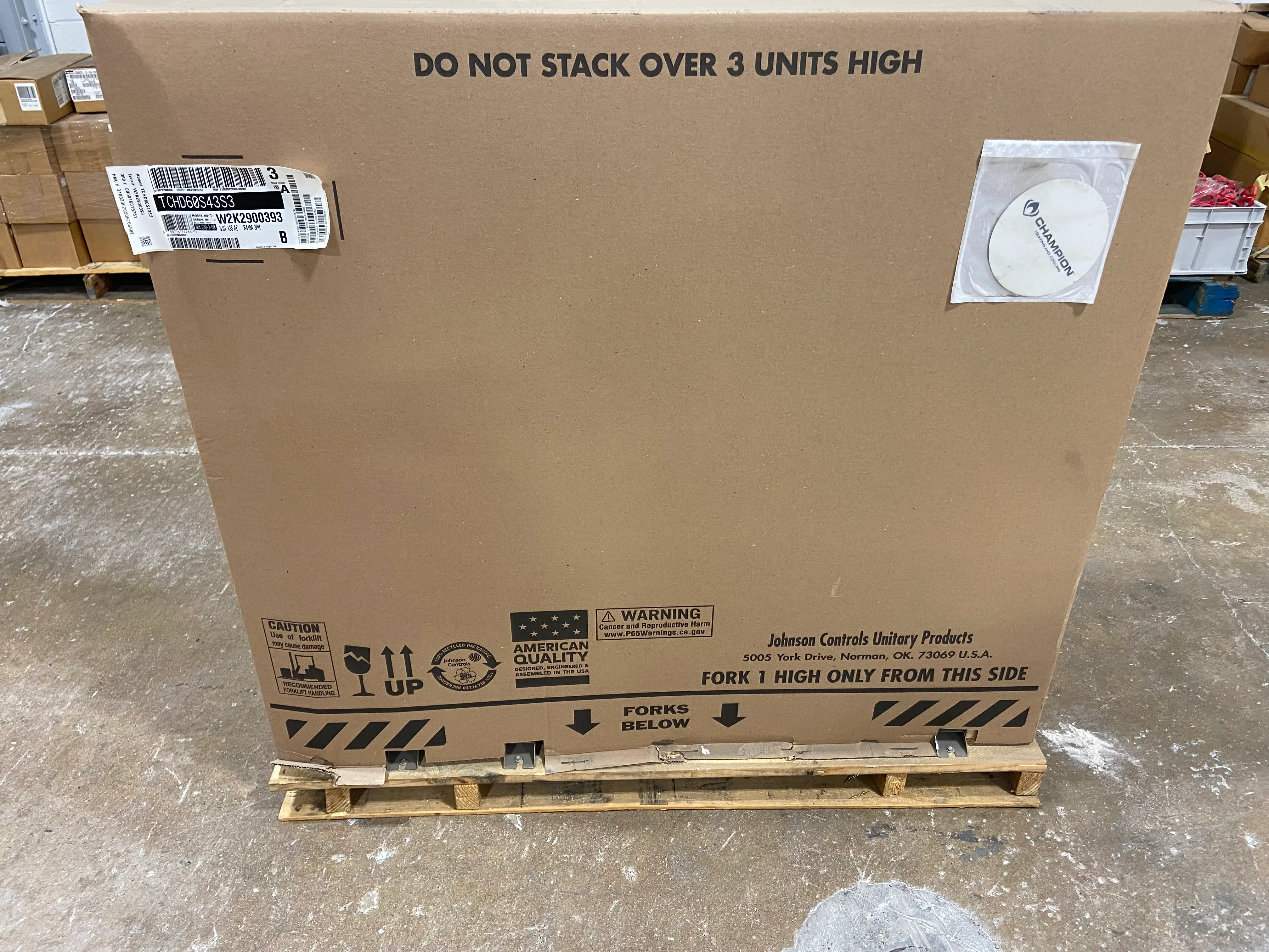 5 TON AC/HP HORIZONTAL DISCHARGE NON-COMMUNICATING SPLIT SYSTEM AIR CONDITIONER, 13 SEER, 208-230/60/3, R-410A - Image 6