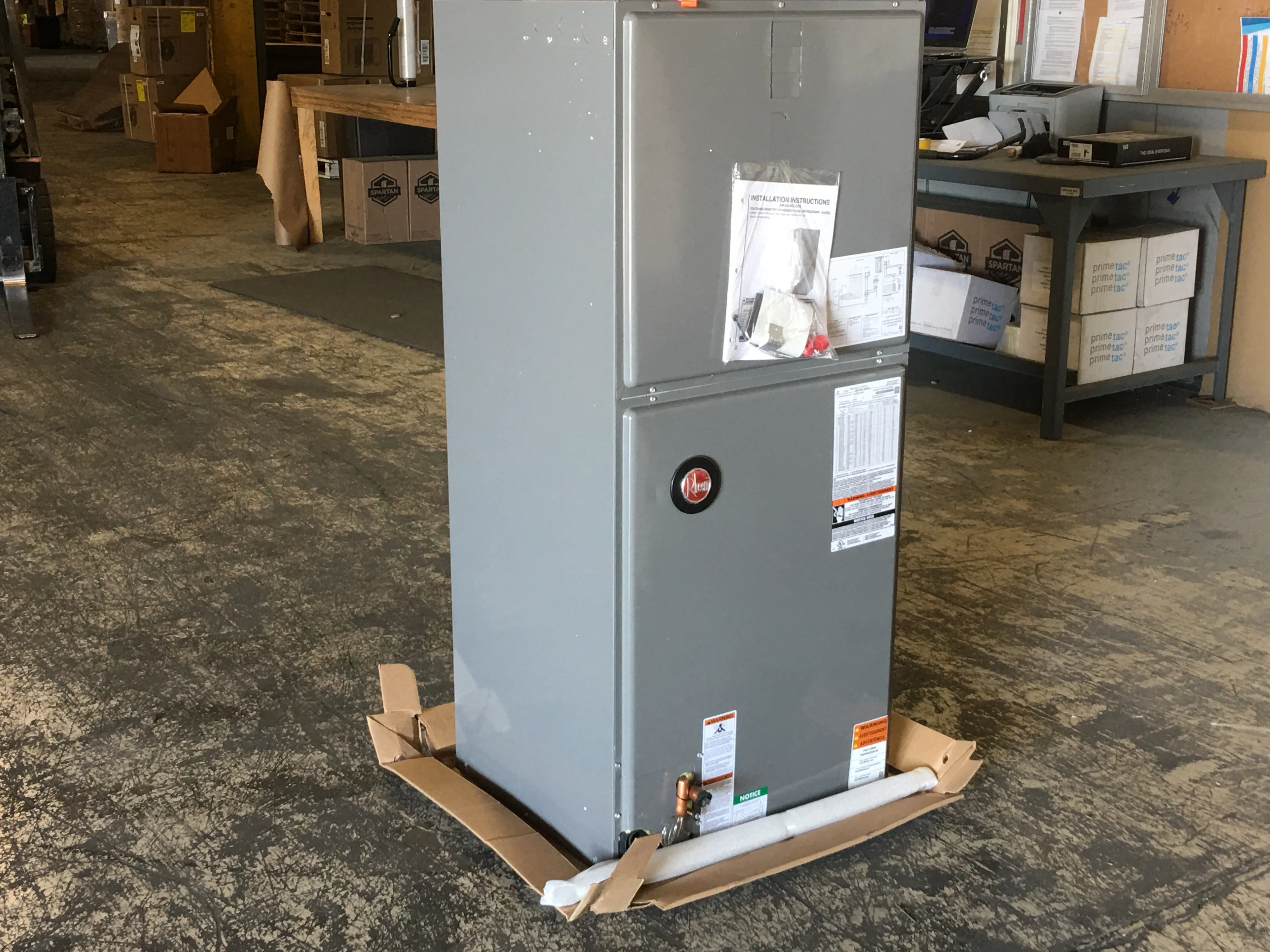 5 Ton AC/HP Multiposition Air Handler Unit/W ECM Motor, 208-240/60/1 R-410A CFM:1800 - Image 3