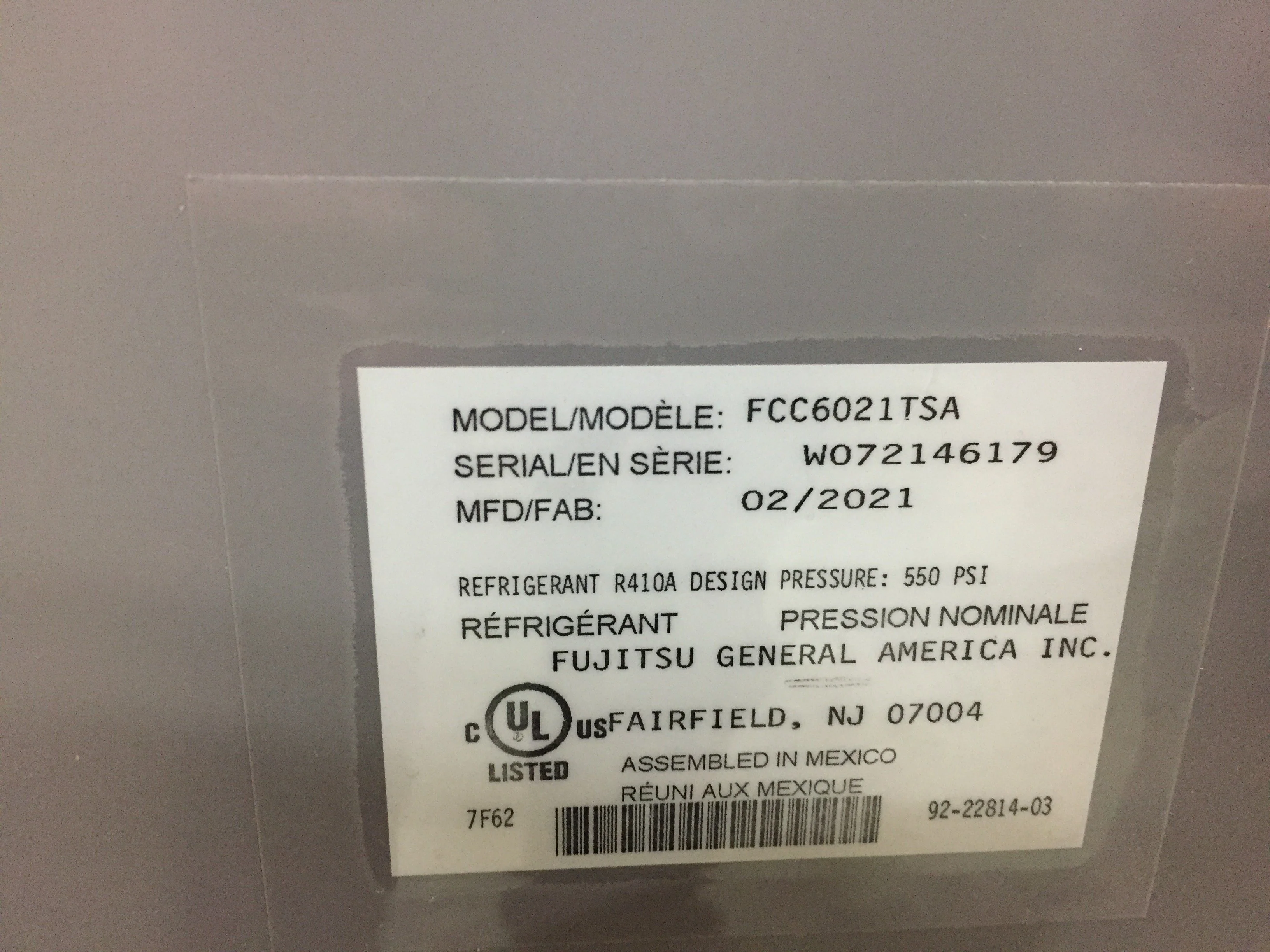 5 Ton AC/HP Multiposition Cased ''A'' Coil, R410A CFM 1900 - Image 6