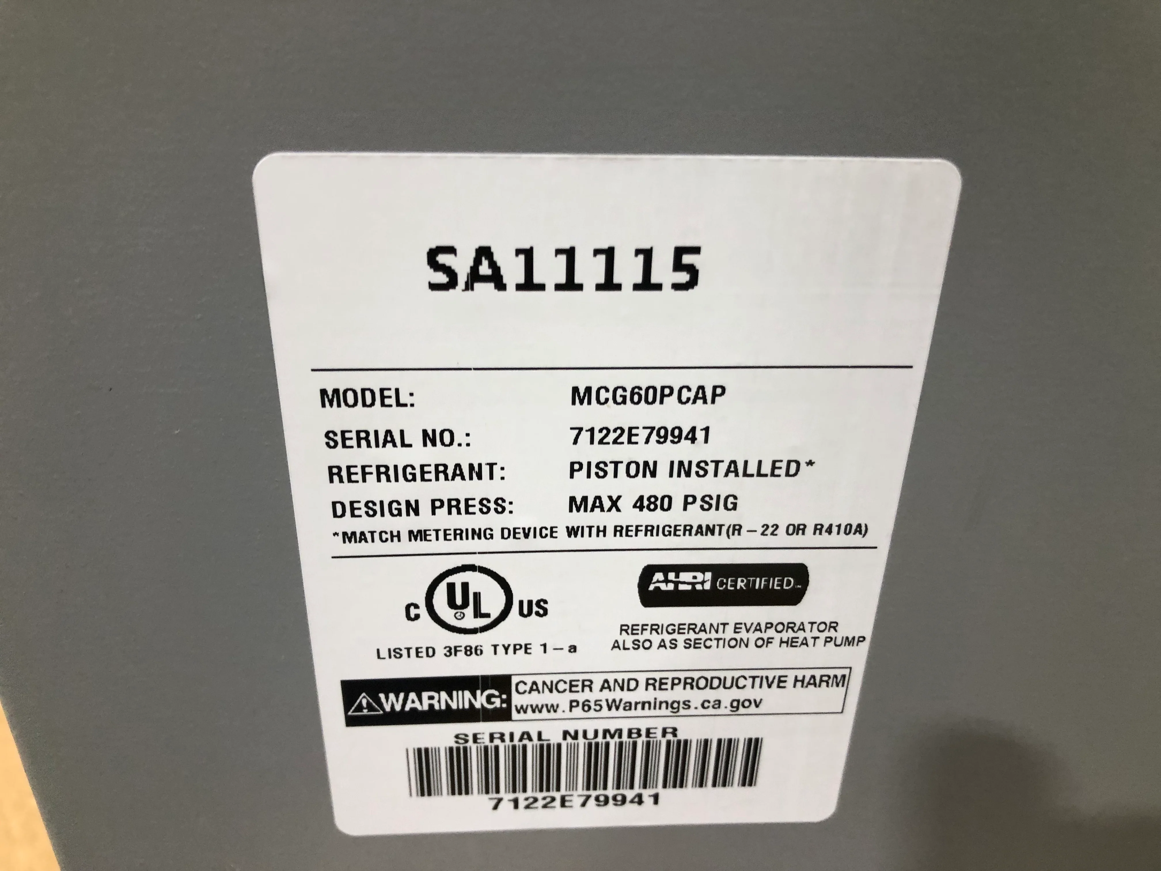 5 Ton AC/HP Multiposition Cased A Coil - Image 4