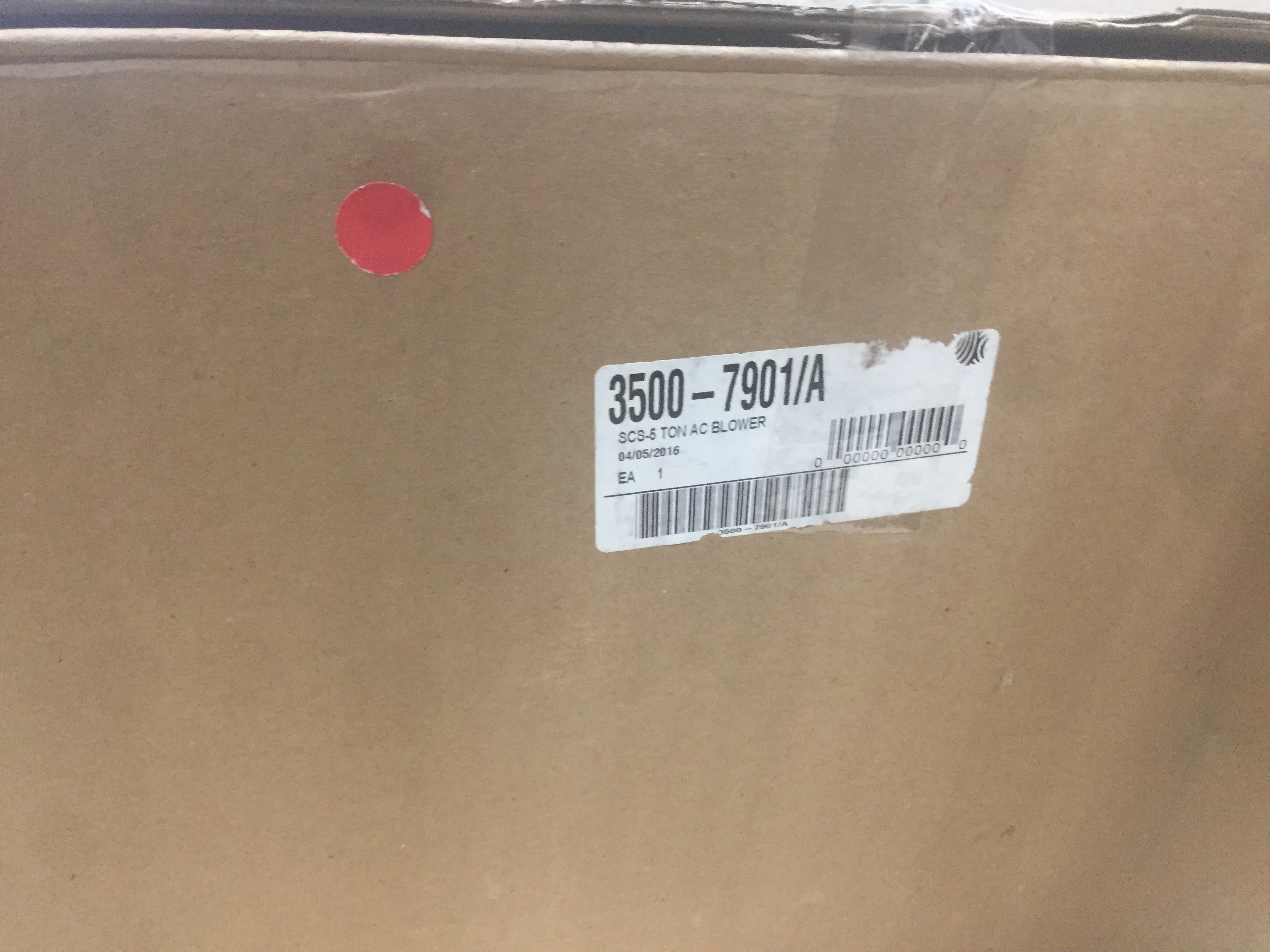 5 Ton Blower Assembly, 240 Volt,  3/4 Hp, 4 Speed - Image 5