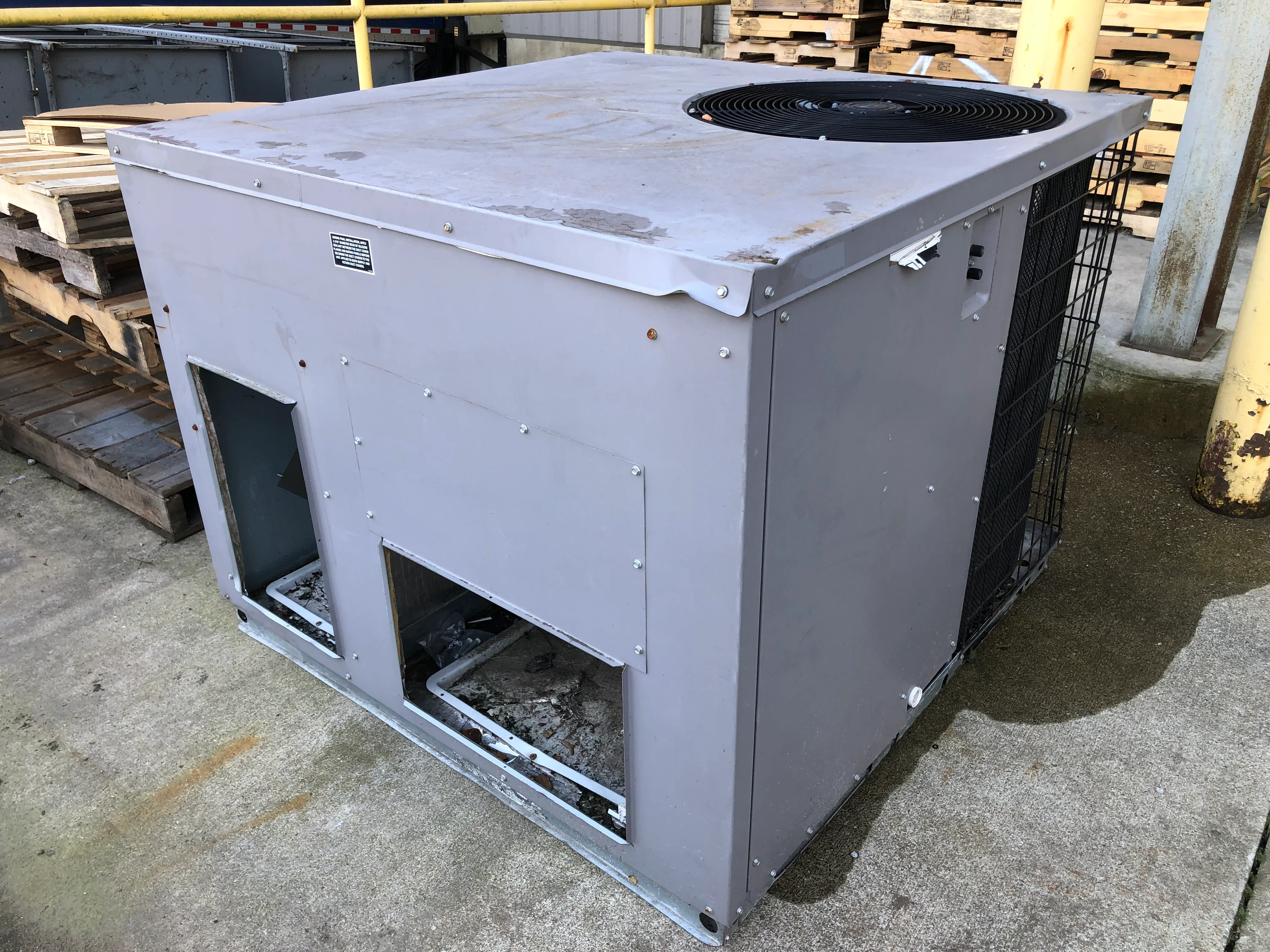 5 Ton Convertible Packaged Air Conditioning Unit, Seer 10, 460/60/3, Refrigerant R-22 - Image 4