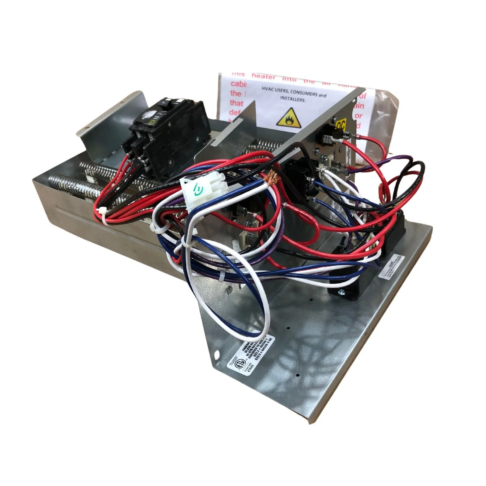 5 Ton Multiposition Air Handler and 8 Kw Electric Heat Kit With Breaker 240/60/1 - Image 3