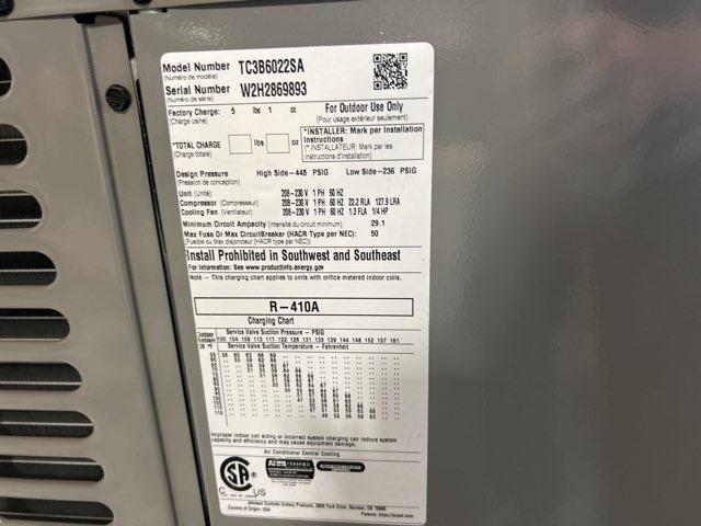 5 Ton Split System Air Conditioner 208-230/1, R410A, 13 SEER - Image 6