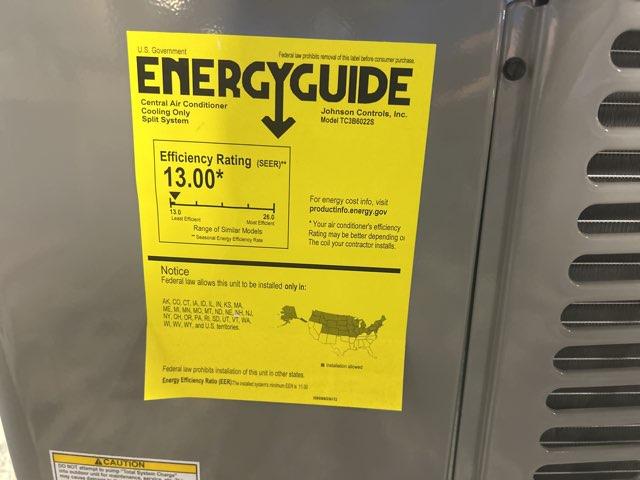 5 Ton Split-System Air Conditioner, 208-230/60/1, 13 SEER, R-410A - Image 4