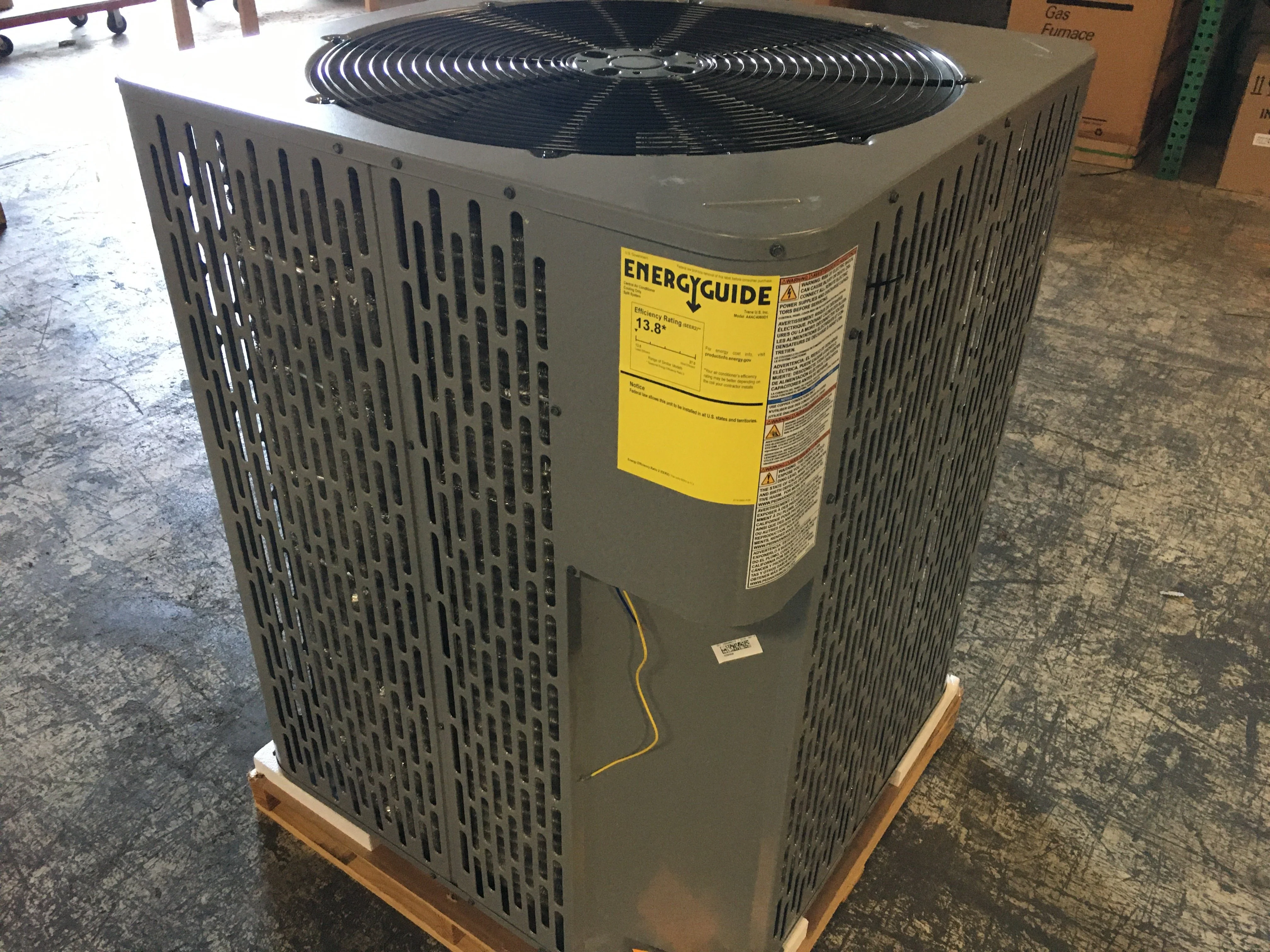 5 Ton Split System Air Conditioner 208-230/60/1 R-410A 13.8 Seer2 - Image 2