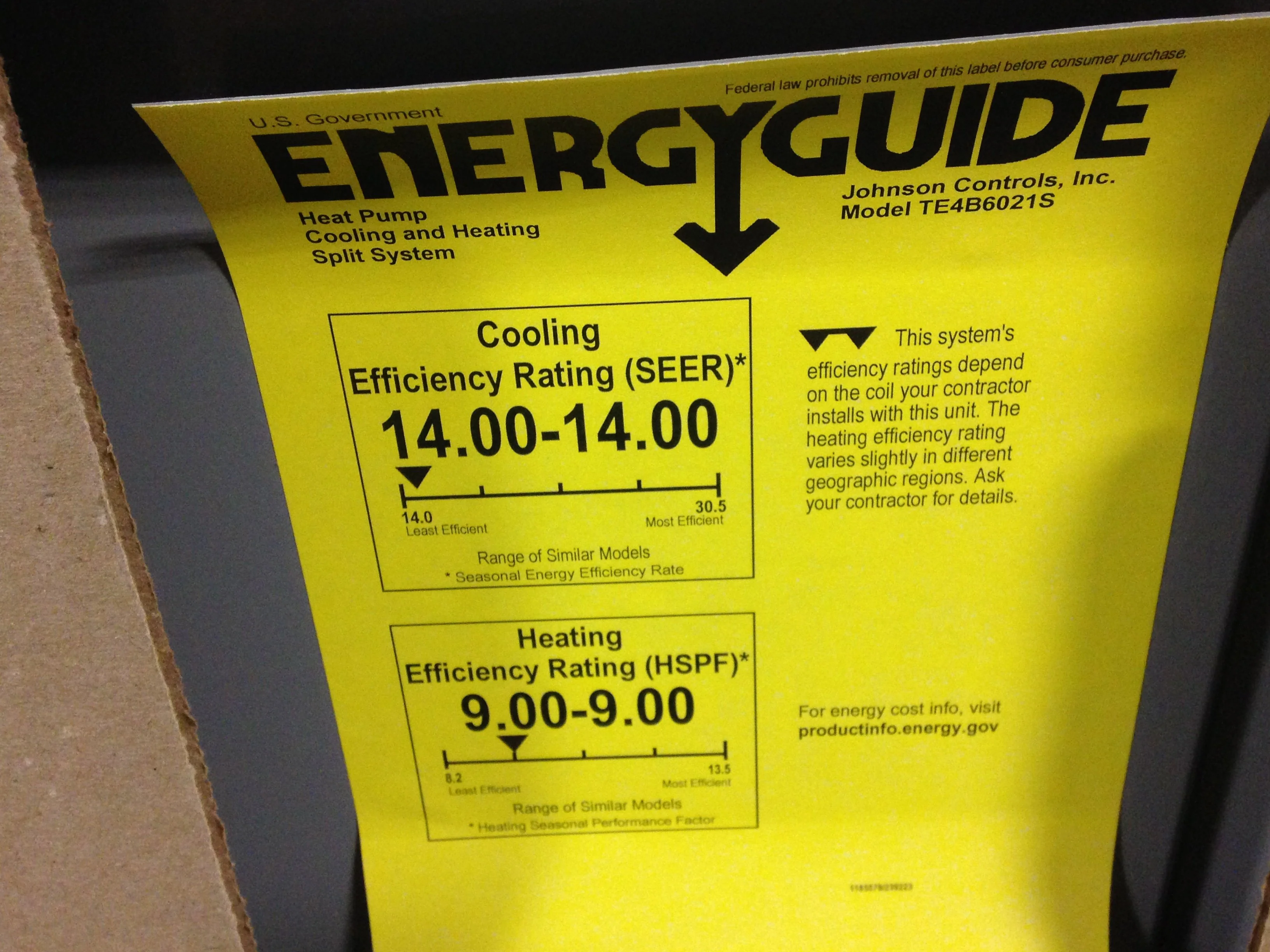 5 Ton Split-System Heat Pump 14 SEER and 5 Ton Multiposition Air Handler - Image 5
