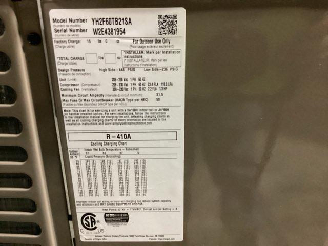 5 Ton Split-System Heat Pump 208-230/60/1 R410A 15.2 SEER2 - Image 3