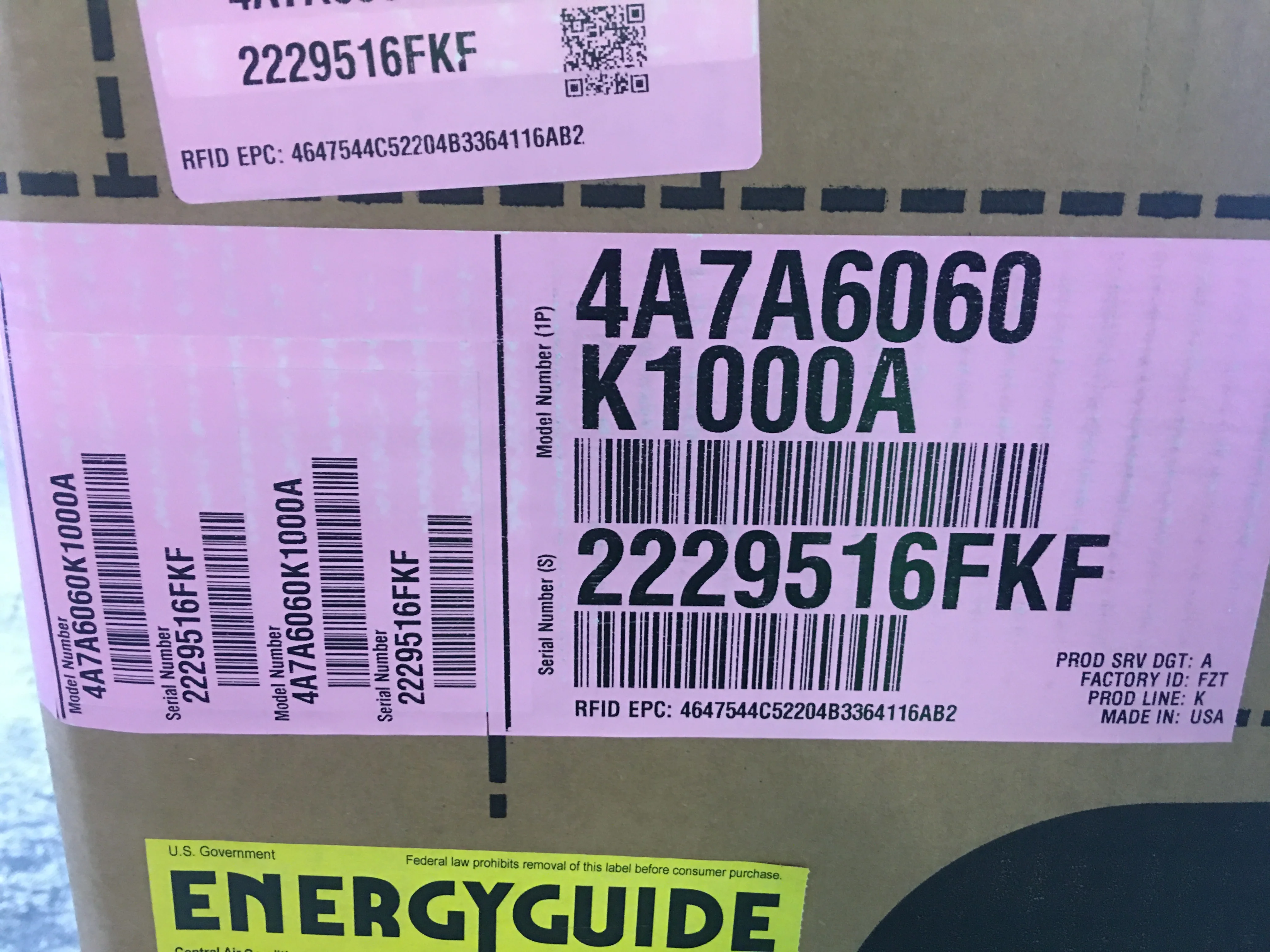 5 TON SPLIT-SYSTEM AIR CONDITIONER 208-230/60/1 R-410A 16 SEER - Image 7