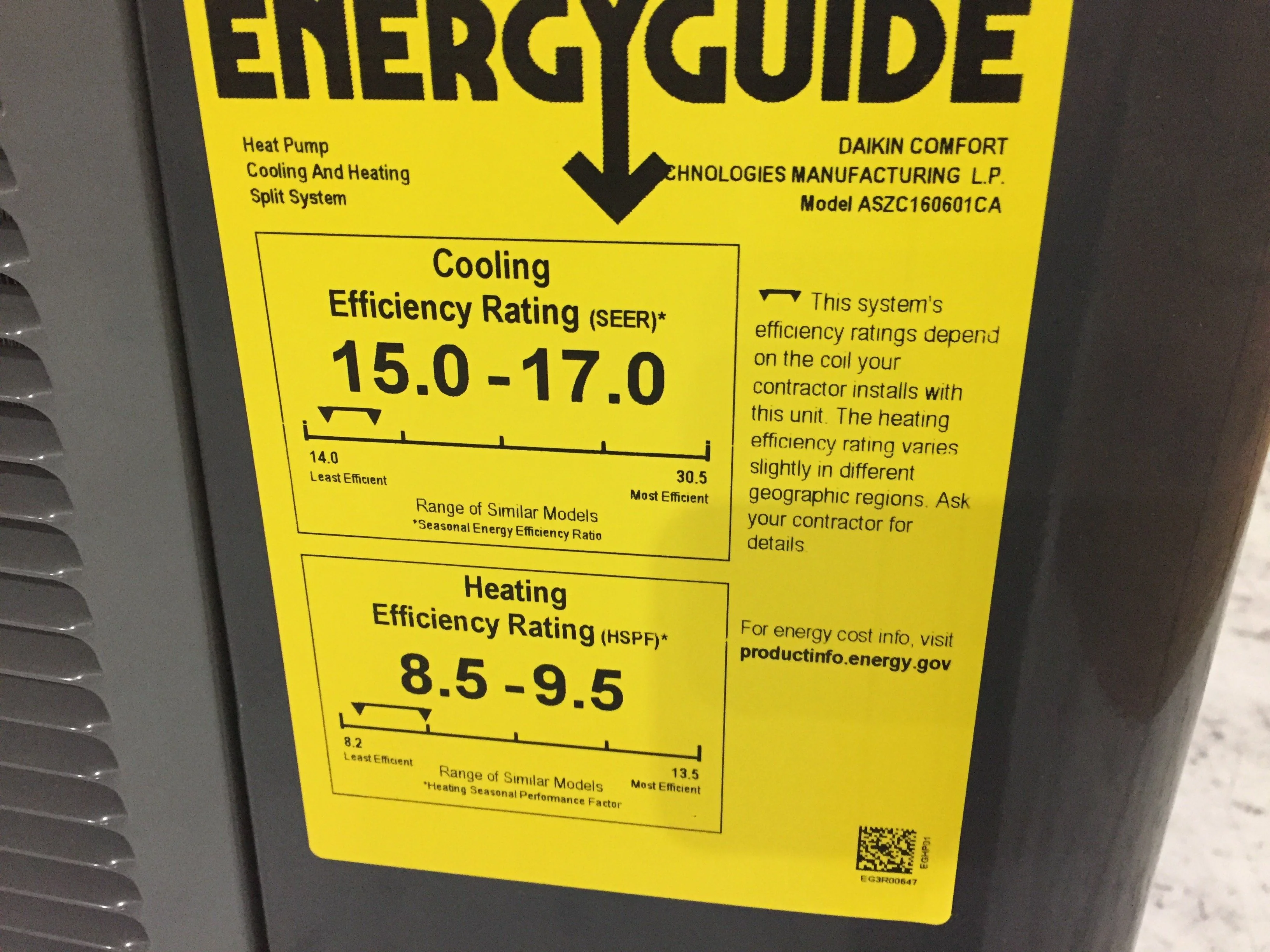 5 Ton Split-System Communicating Compatible Heat Pump 208-230/60/1 R410A 16 SEER - Image 11