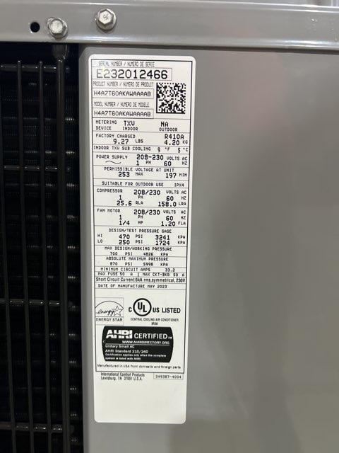 5 Ton Two-Stage Split-System Air Conditioner 208-230/60/1 R410A 13.8 SEER2 - Image 5