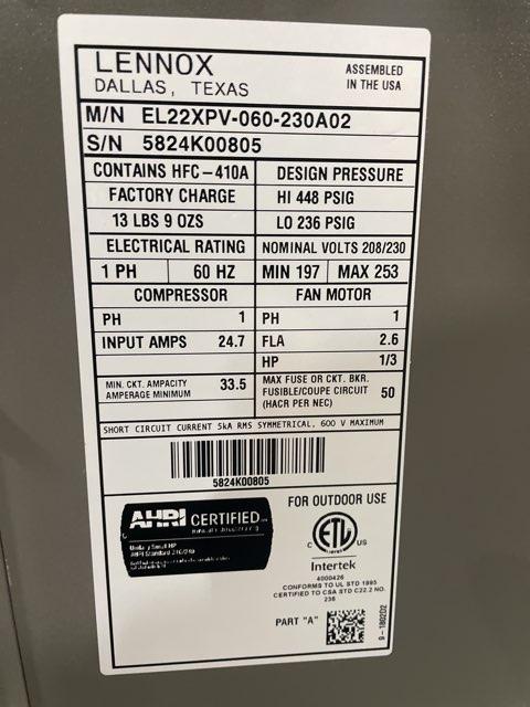 5 Ton Variable Speed Split-System Communicating Compatible Heat Pump 208-230/60/1 R410A 22 SEER2 - Image 6