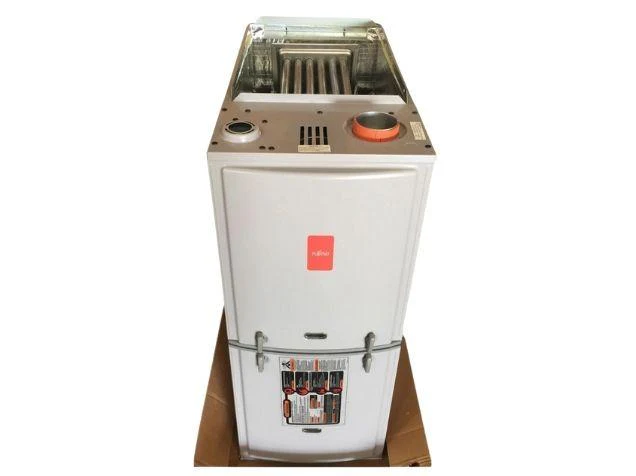 50,000 BTU 1-Stg Up/Horz ECM Gas Furnace 80% and 2 Ton 2-Stg SS Comm AC 17 SEER2 and 7 Pin Connector - Image 2