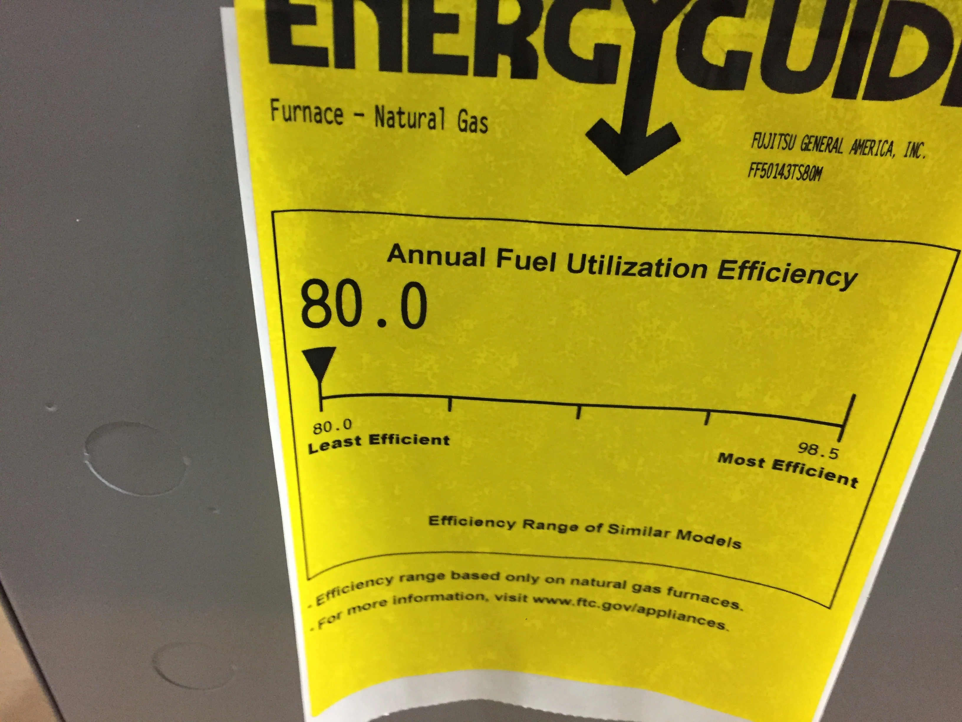 50,000 BTU 1-Stg Up/Horz Gas Furnace 80%, 2 Ton 1-Stg SS AC 14.3 SEER2, 2 Ton Up/Down Cased V Coil - Image 6