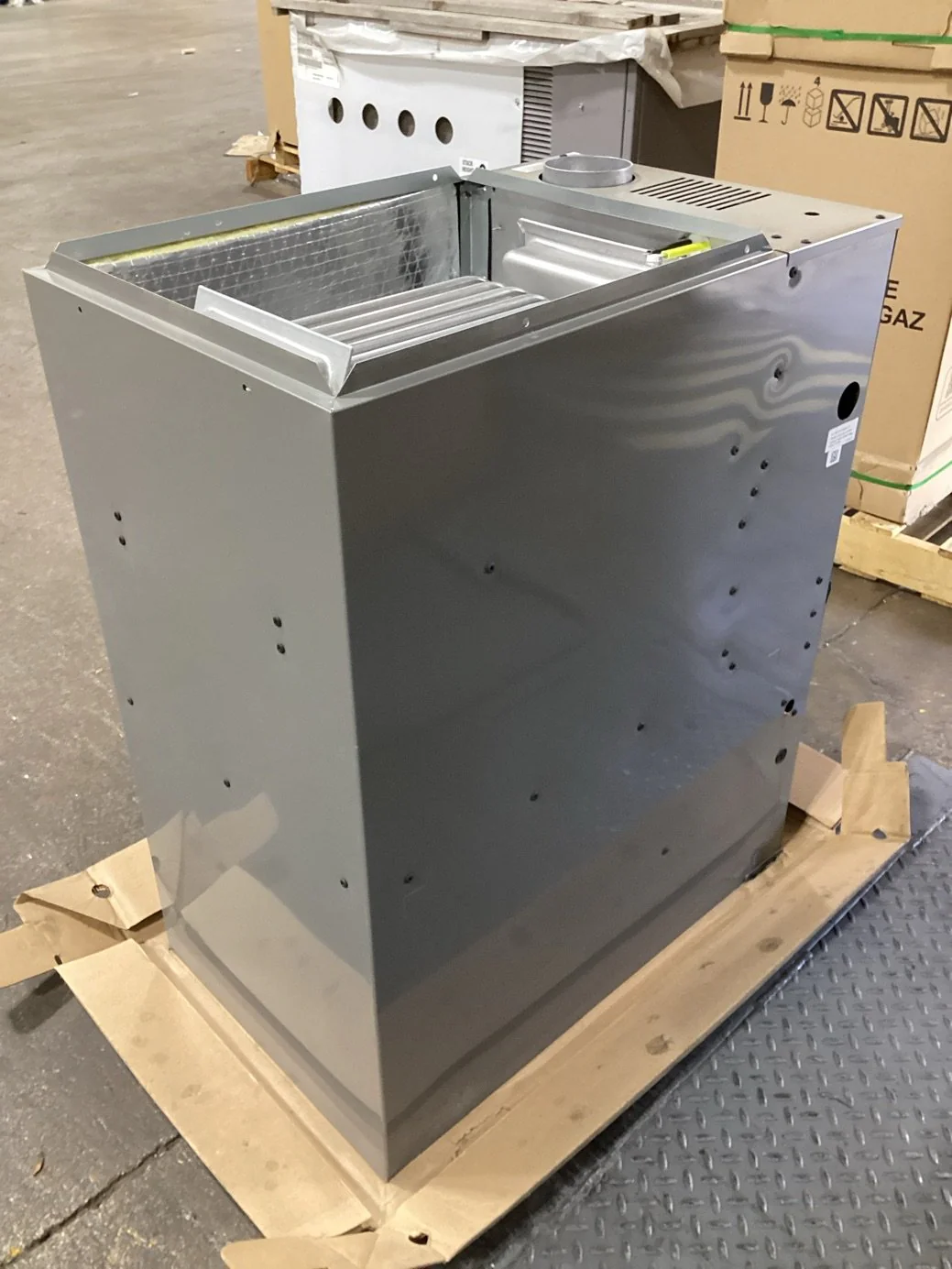 50,000 Btu Single Stage UPFlow/Horizontal ECM Natural Gas Furnace, 80% Afue 115/60/1 Cfm:775 - Image 2