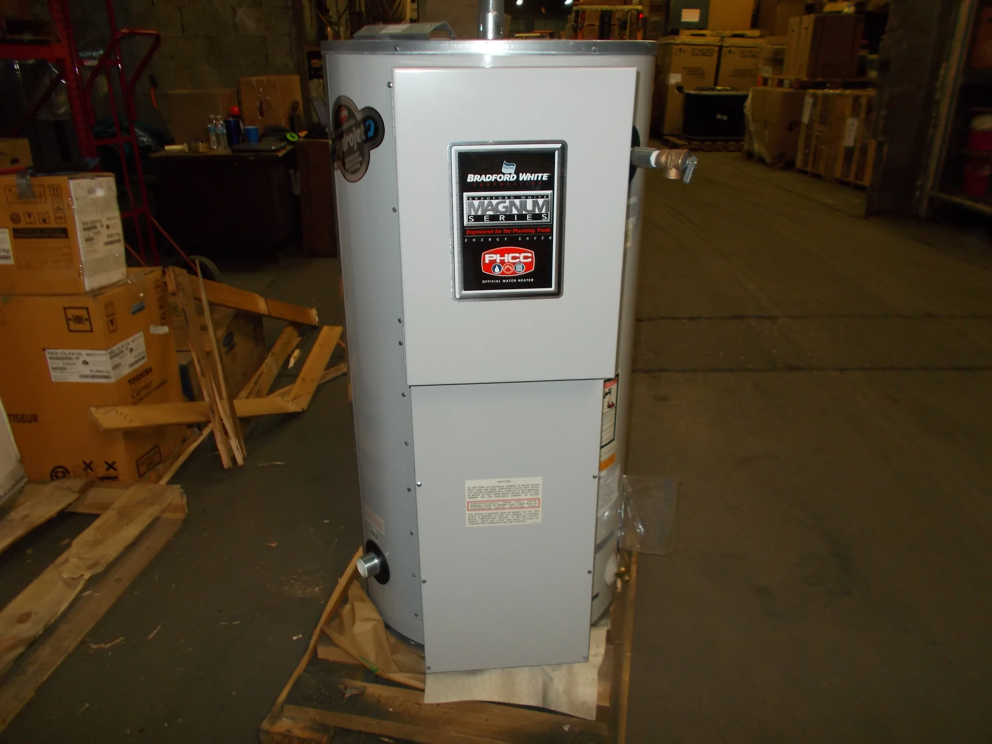 50 Gallon 'Magnum' Series Commercial Electric Water Heater, 240/50-60/3 Amps 29
