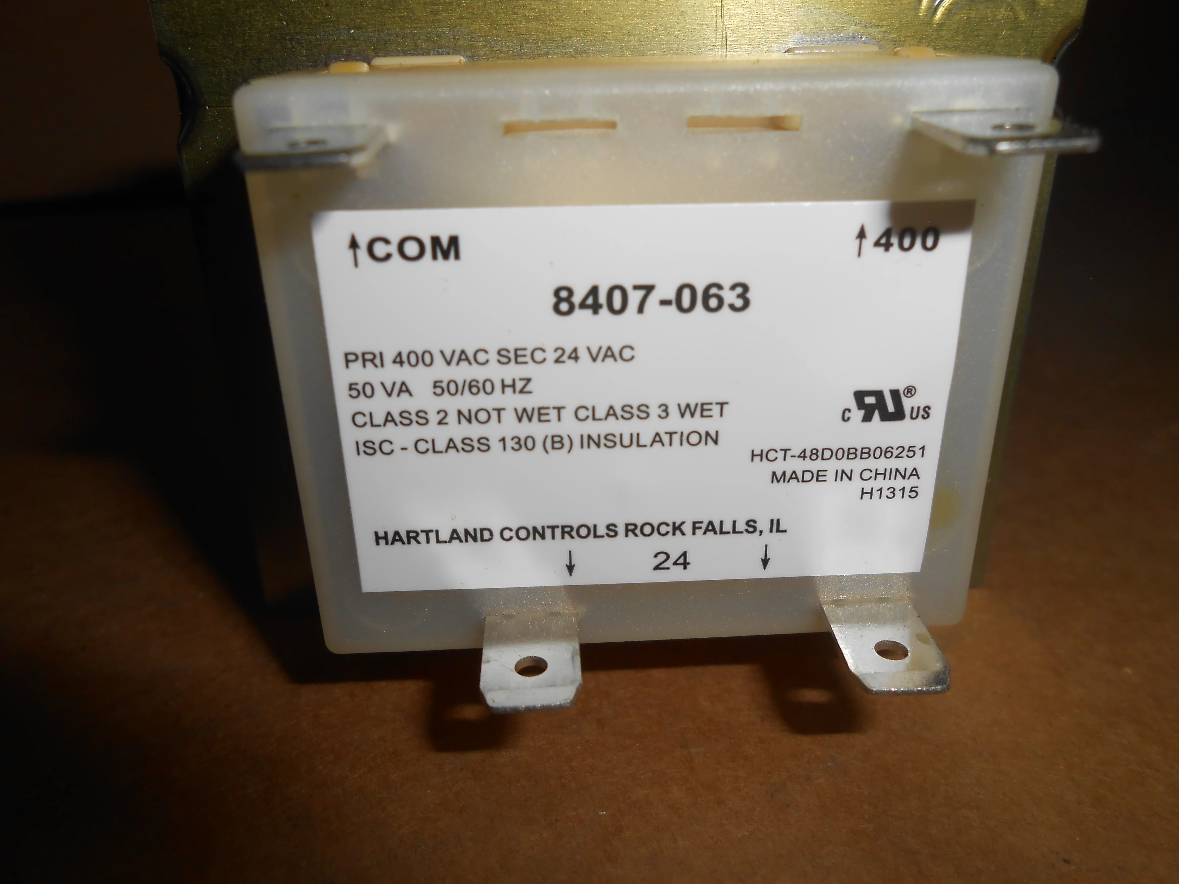 50 VA Transformer Leads Primary 400V/Sec 24V - Image 3