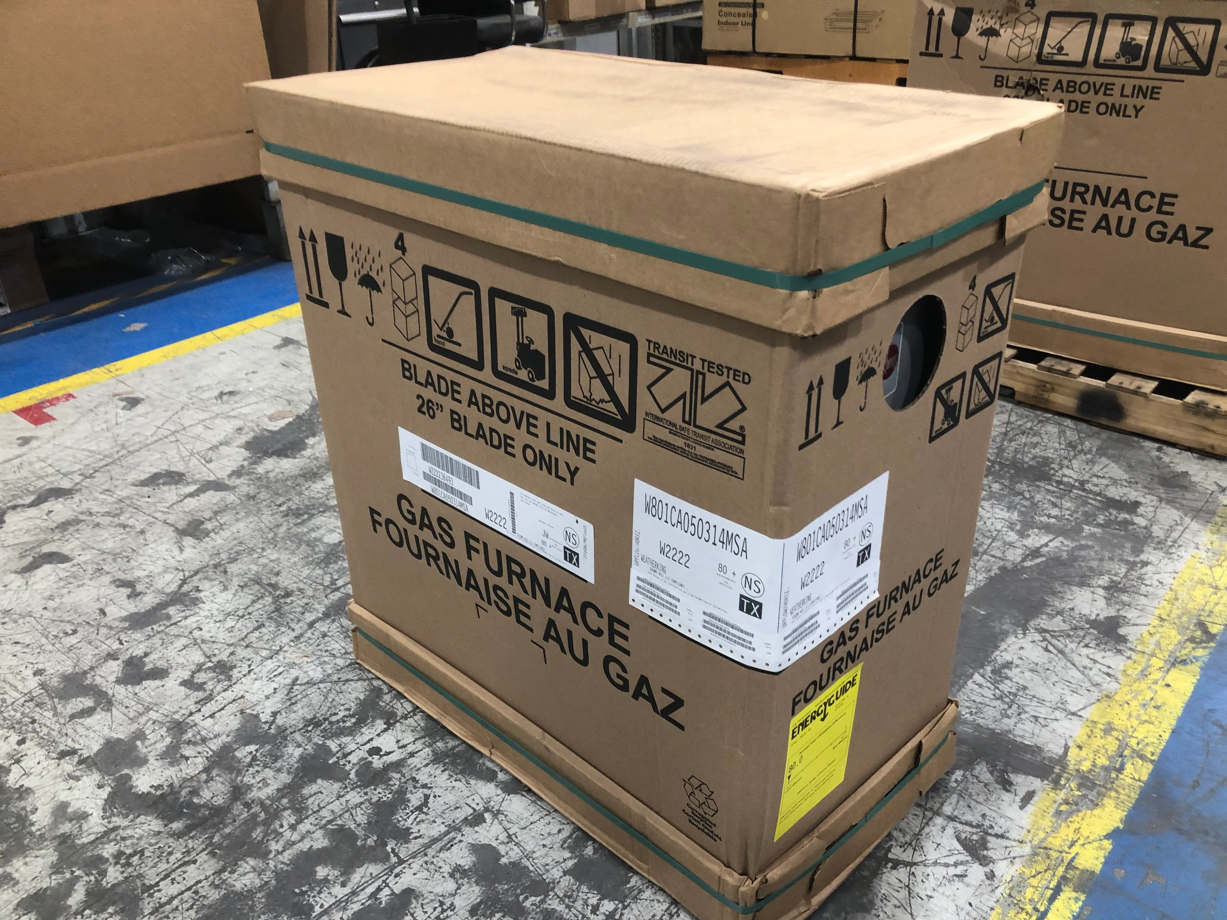50,000 Btu Single-Stage UPFlow/Horizontal PSC Variable Speed Gas Furnace 80% Afue 115/60/1 Cfm: 1440 - Image 6
