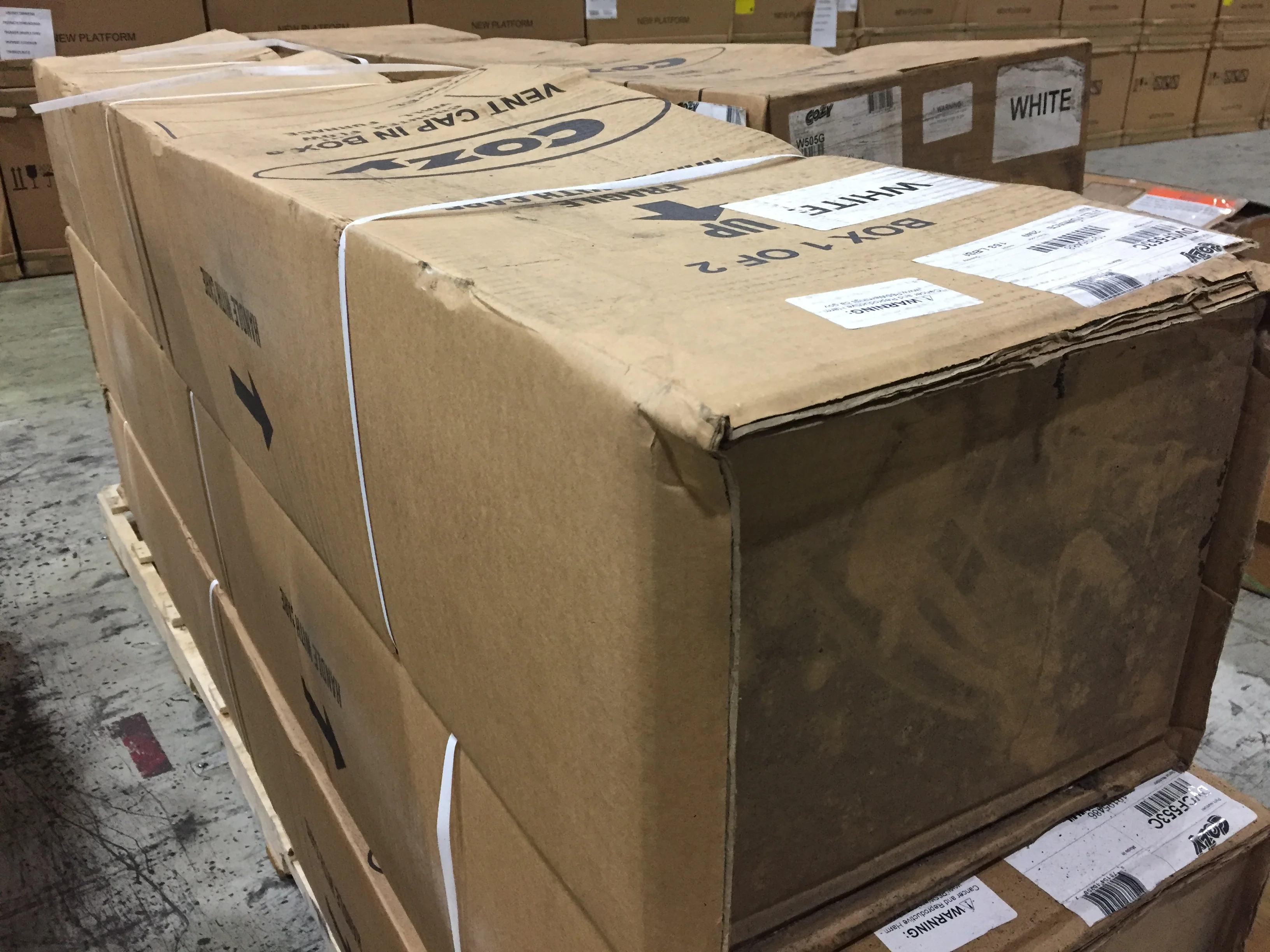 55,000 BTU Direct Vent Counterflow Gas Wall Furnace 24Volt/115V Fan CFM: 440 - Image 5