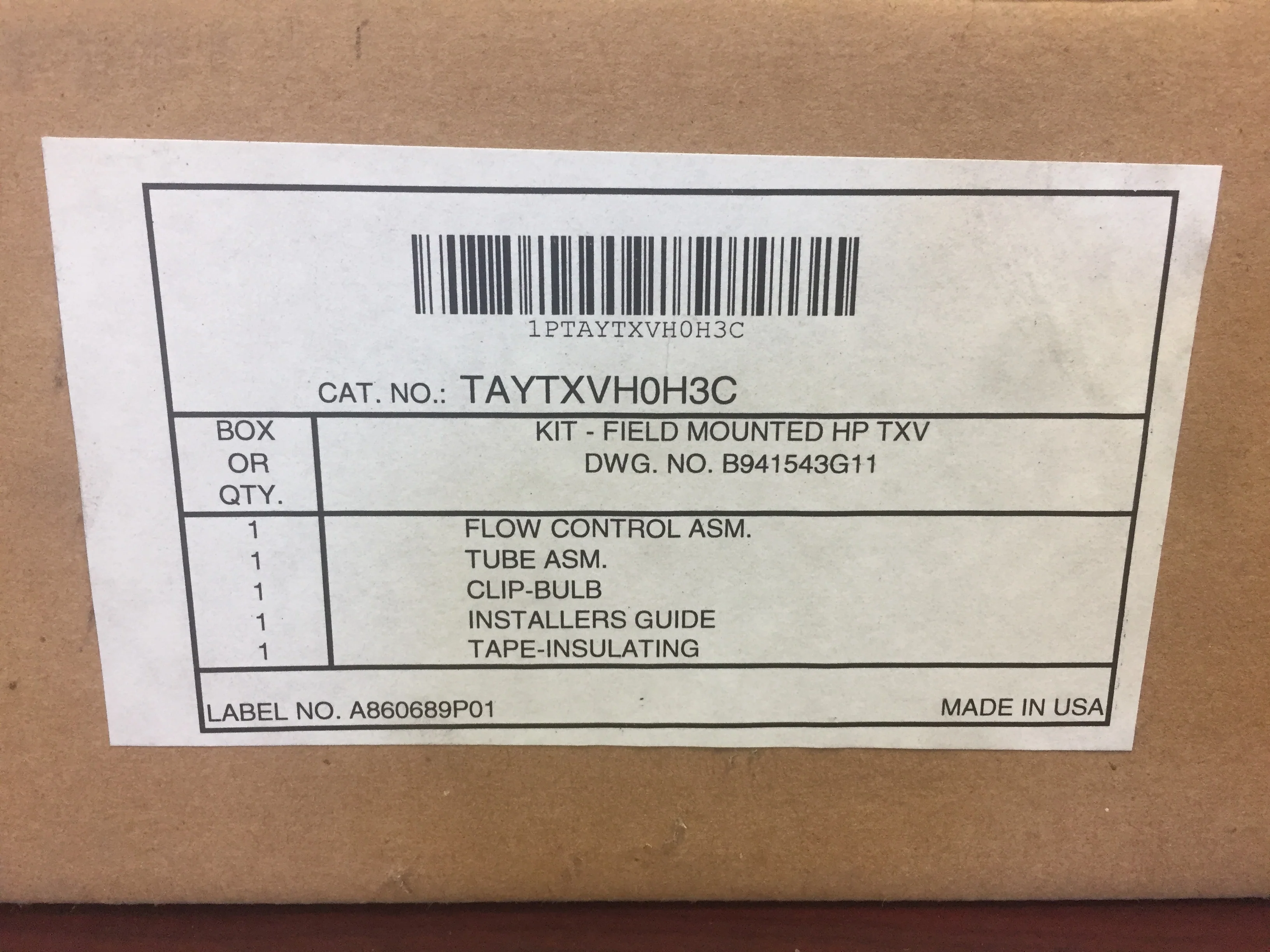 5-6 Ton HP TXV Kit, R-22 - Image 4