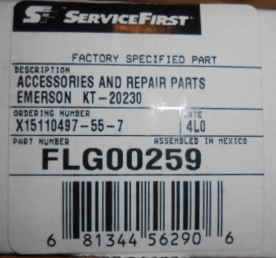 5/8" X 1-1/8" Sweat Thermal Expansion Valve Flange Kit - Image 3