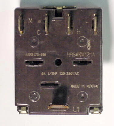 5-Position Rotary Switch 8 Amp
