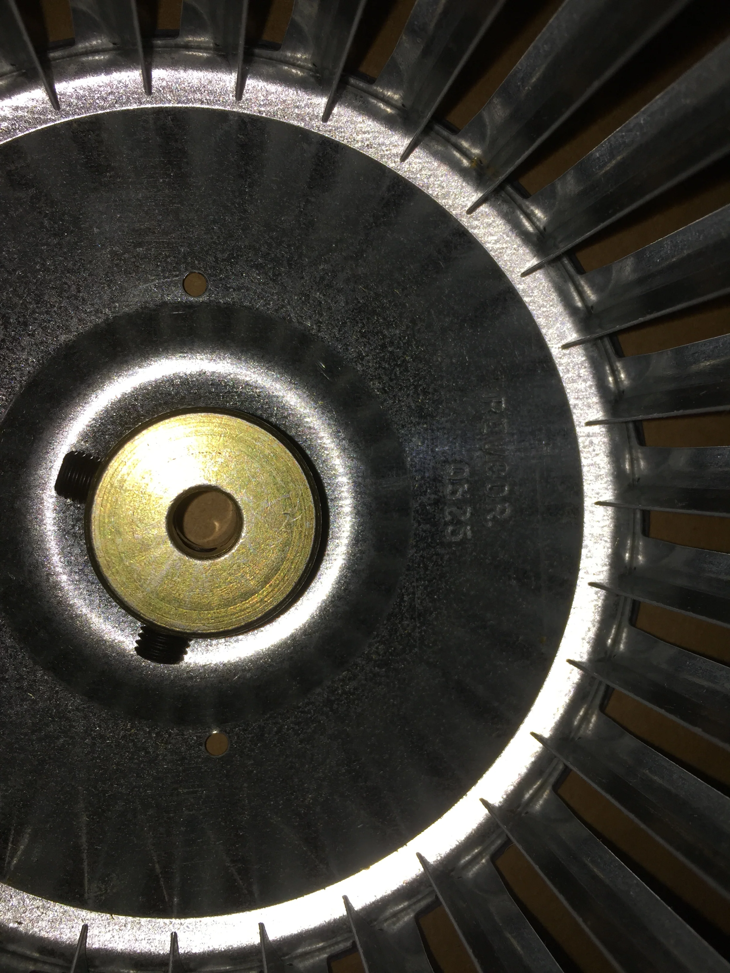 6 x 3" x 5/16" CCW Blower Wheel " - Image 3