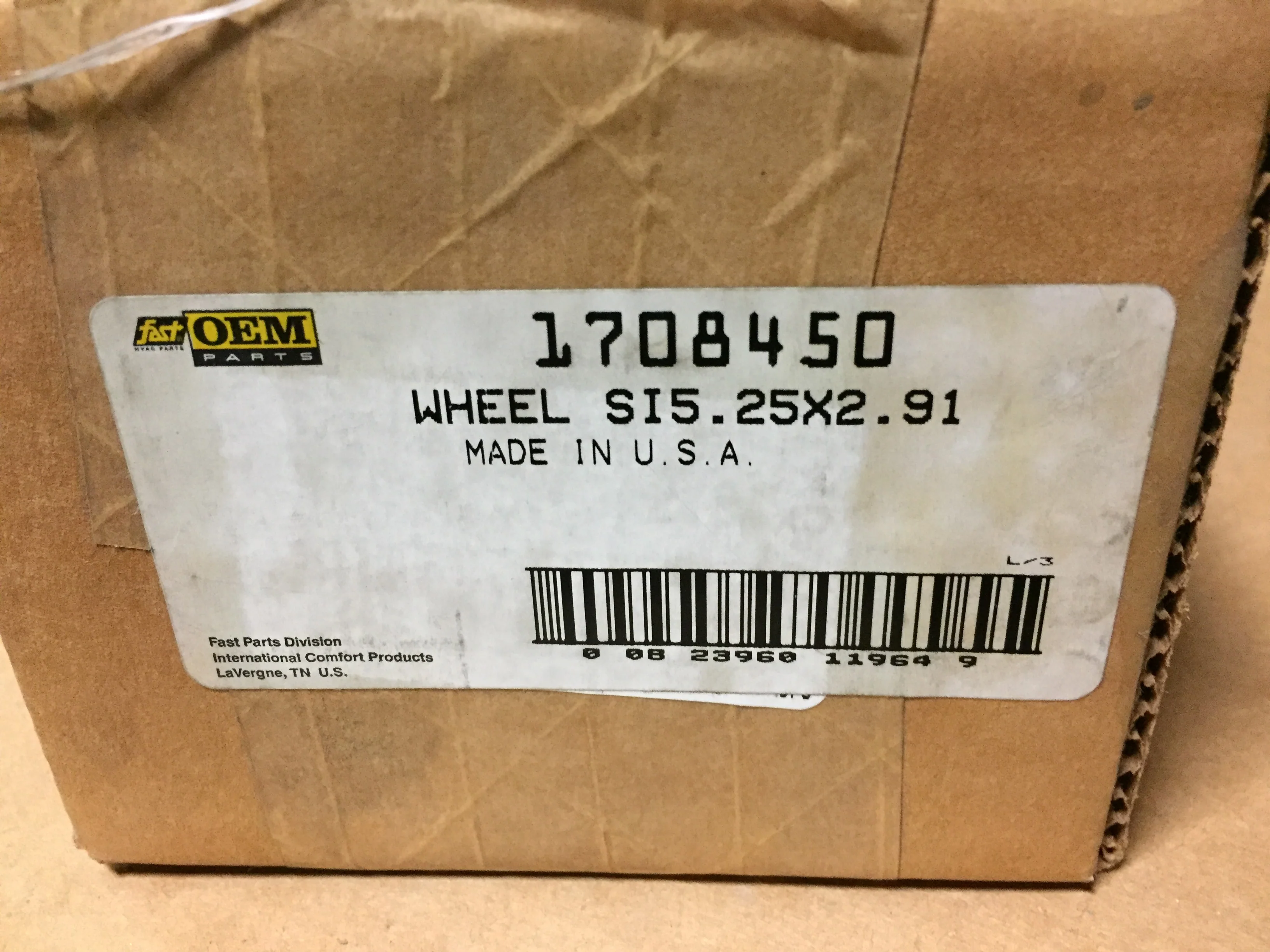 6 x 3" x 5/16" CCW Blower Wheel " - Image 4