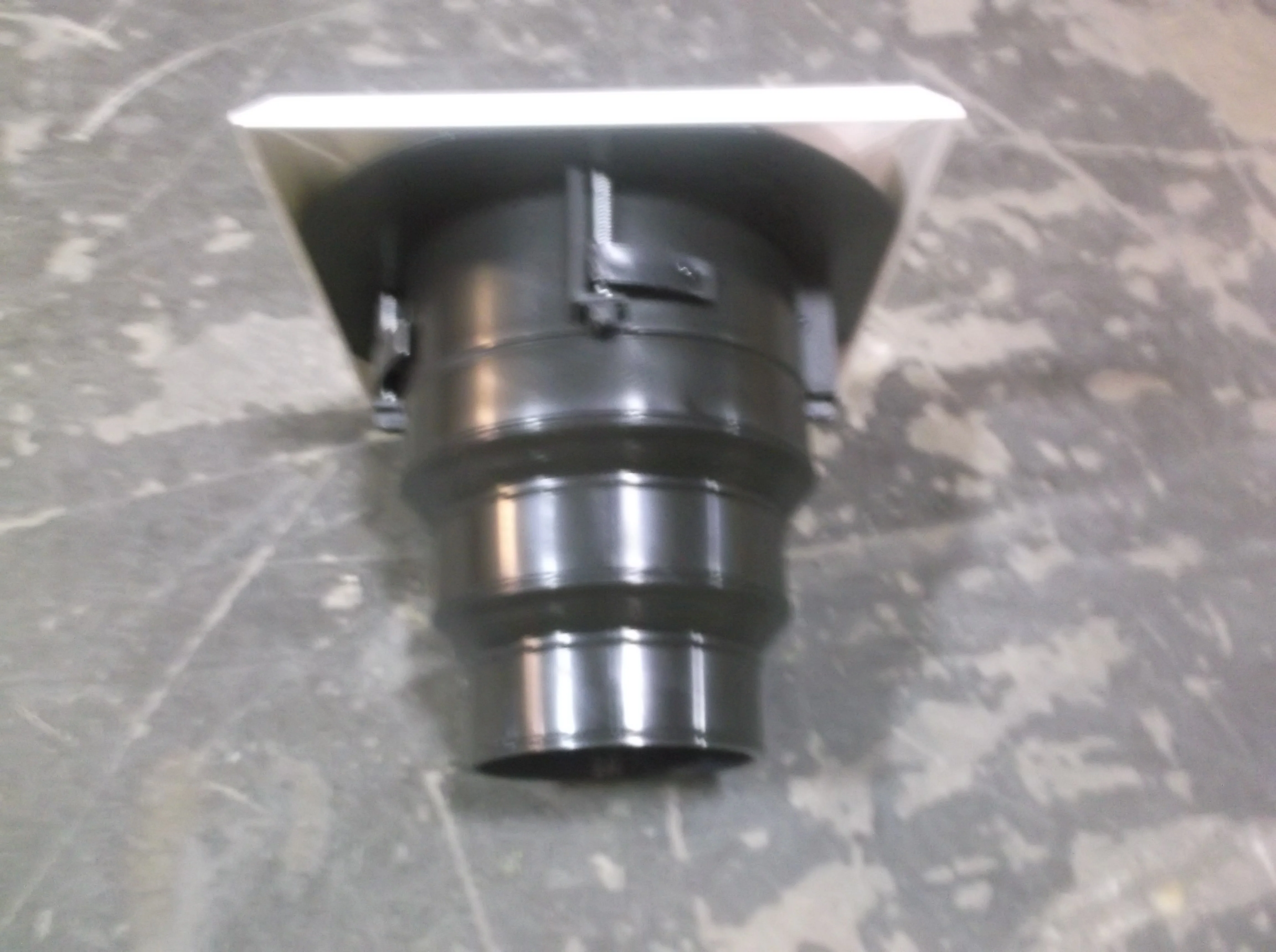 6" X 6" DIFFUSER, 3 WAY GRILLE WITH STEPPED COLLAR - Image 2